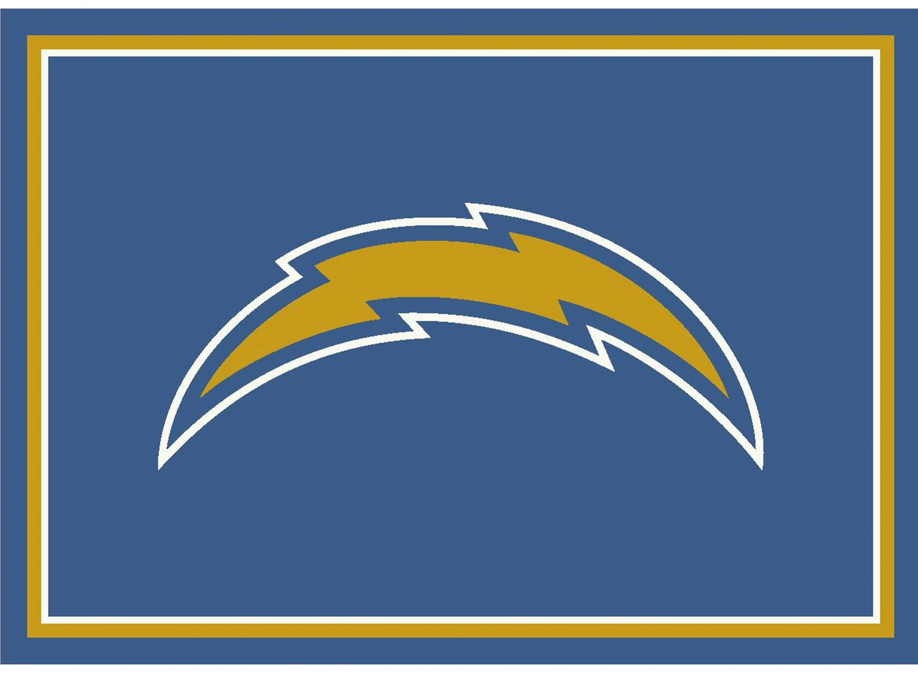 Los Angeles Chargers Imperial 3'10'' x 5'4'' Spirit Rug