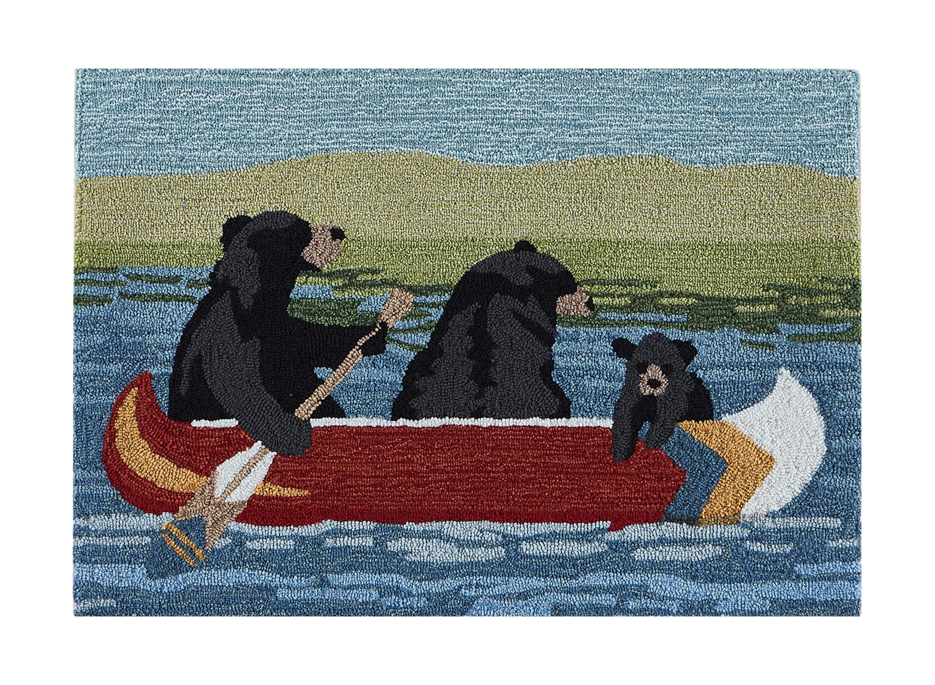 Liora Manne Are We Bear Yet? Front Porch Rug