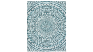 Courtyard Mandala Indoor/Outdoor Area Rug
