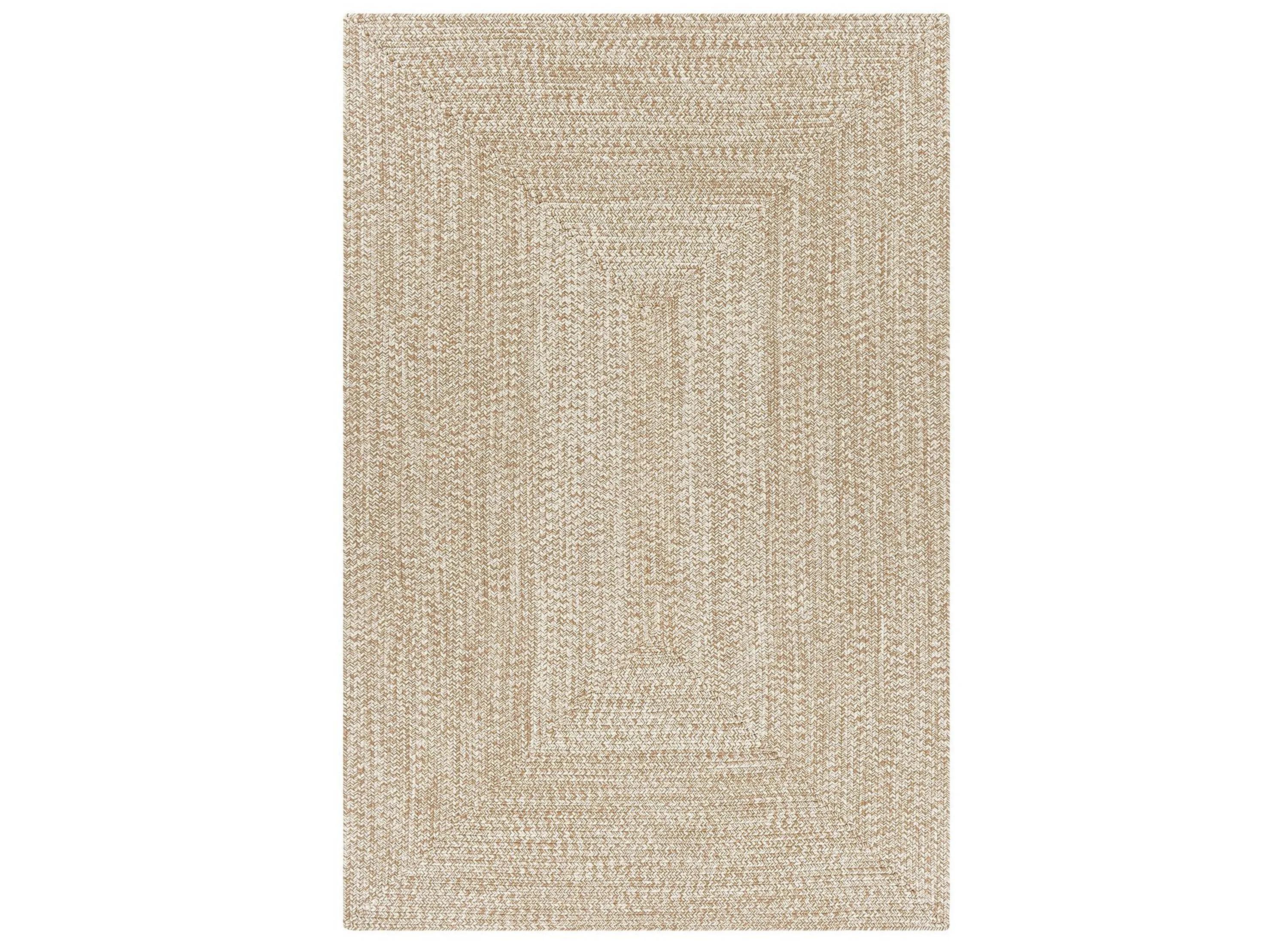 CPK2300-576 5 ft. x 7 ft. 6 in. Chesapeake Bay Machine Woven Rectangle Rug - Camel & Cream