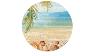 Barbados Shell Indoor/Outdoor Area Rug