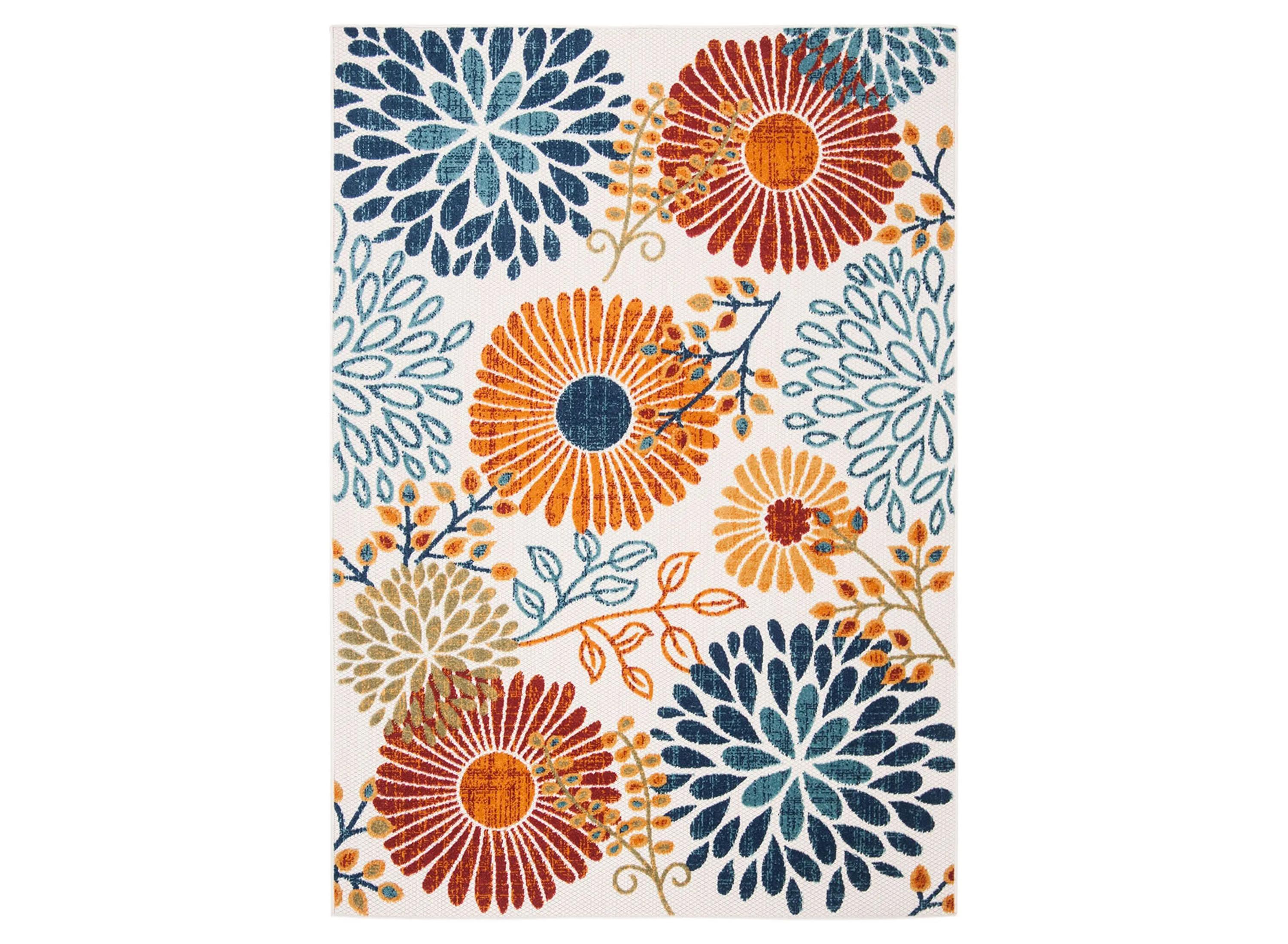 Safavieh Cabana Gabriel 5'-3" X 7'-6" Indoor/Outdoor Rug - Red