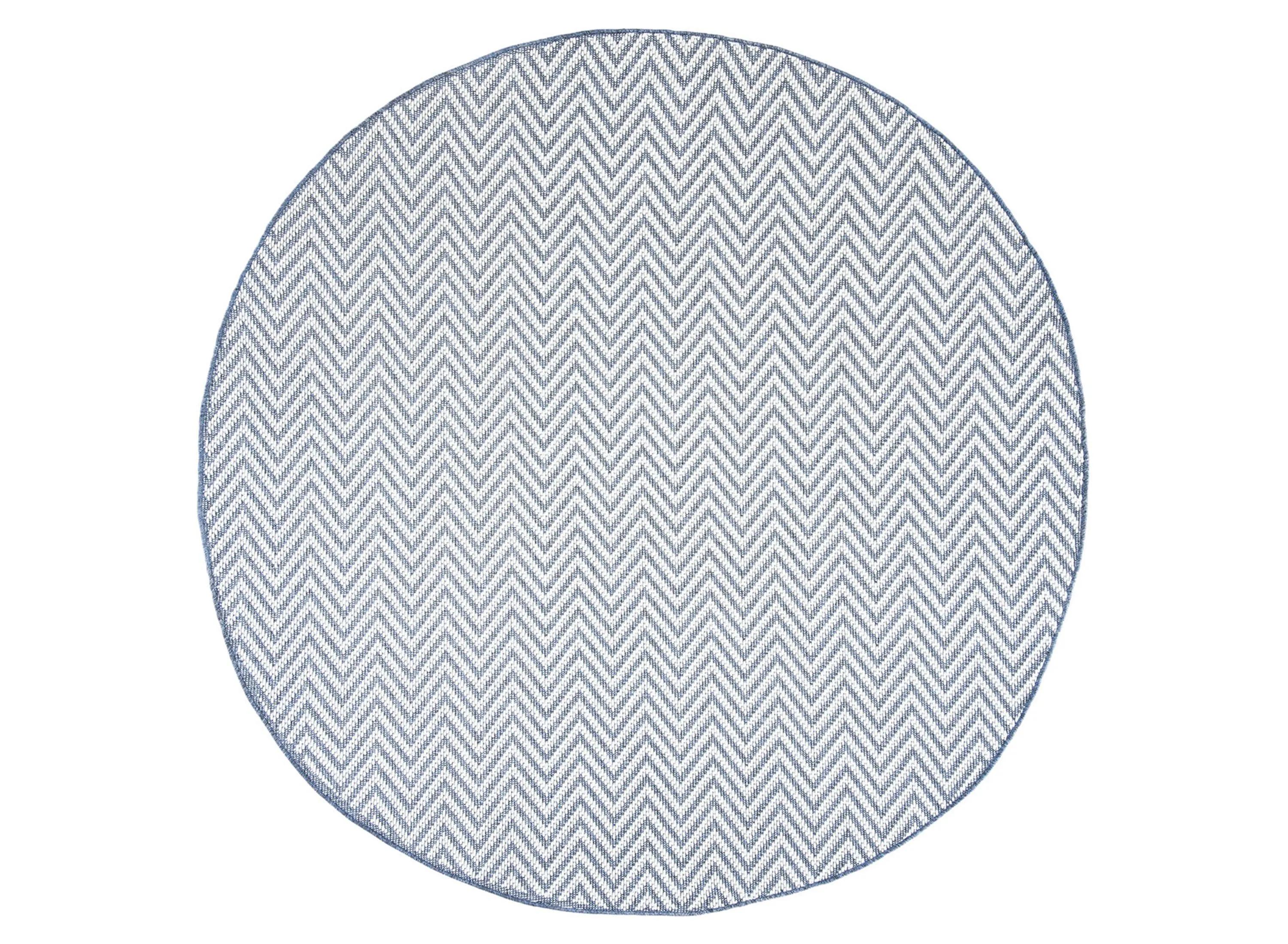 Safavieh Bermuda Aire 6'-7" x 6'-7" Round Rug - Blue