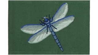 Liora Manne Garden Dragonfly Front Porch Rug
