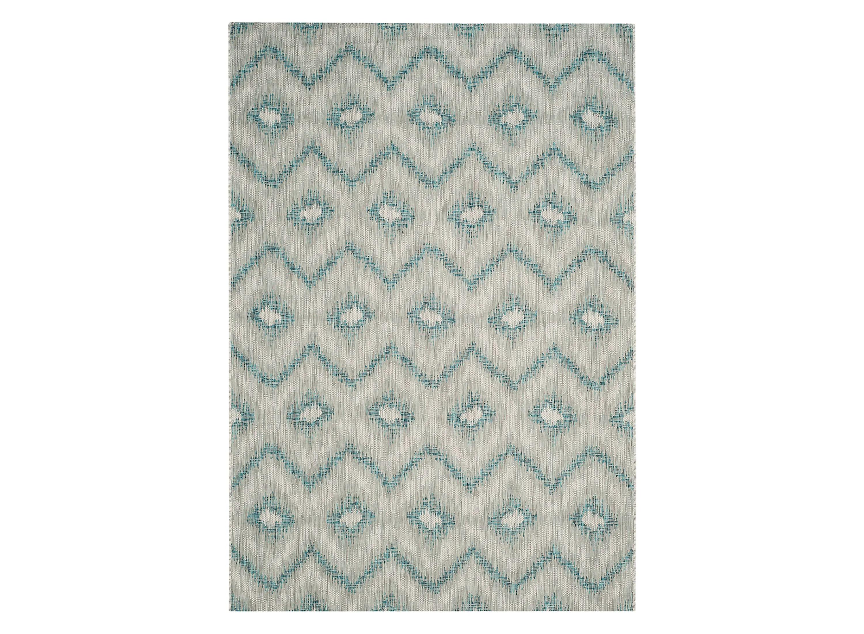 Courtyard Chevron Indoor/Outdoor Area Rug
