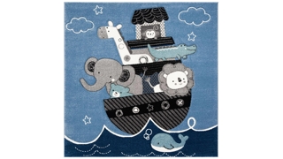 Carousel Arc Kids Area Rug