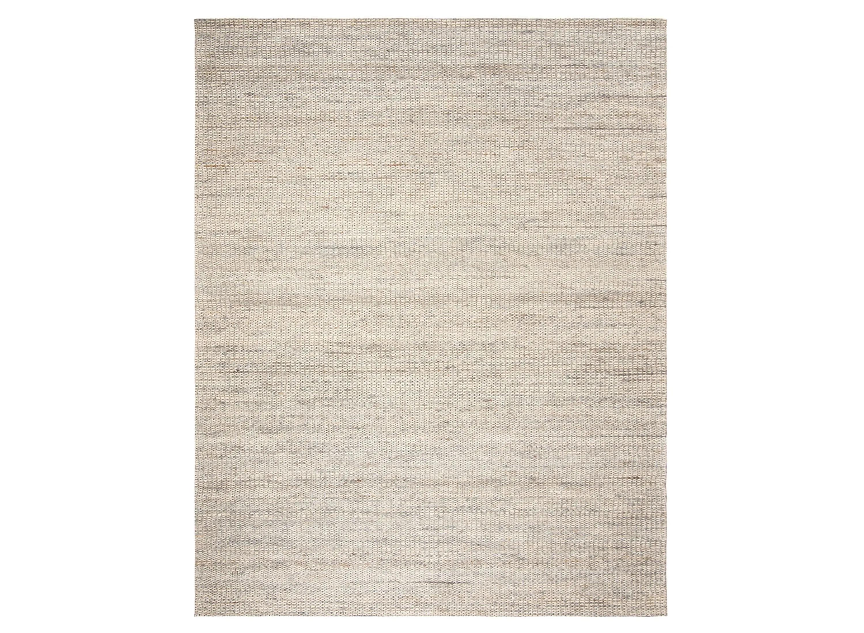 Marbella Hand Made Area rug, Light Grey Contemporary Style Non-Shedding