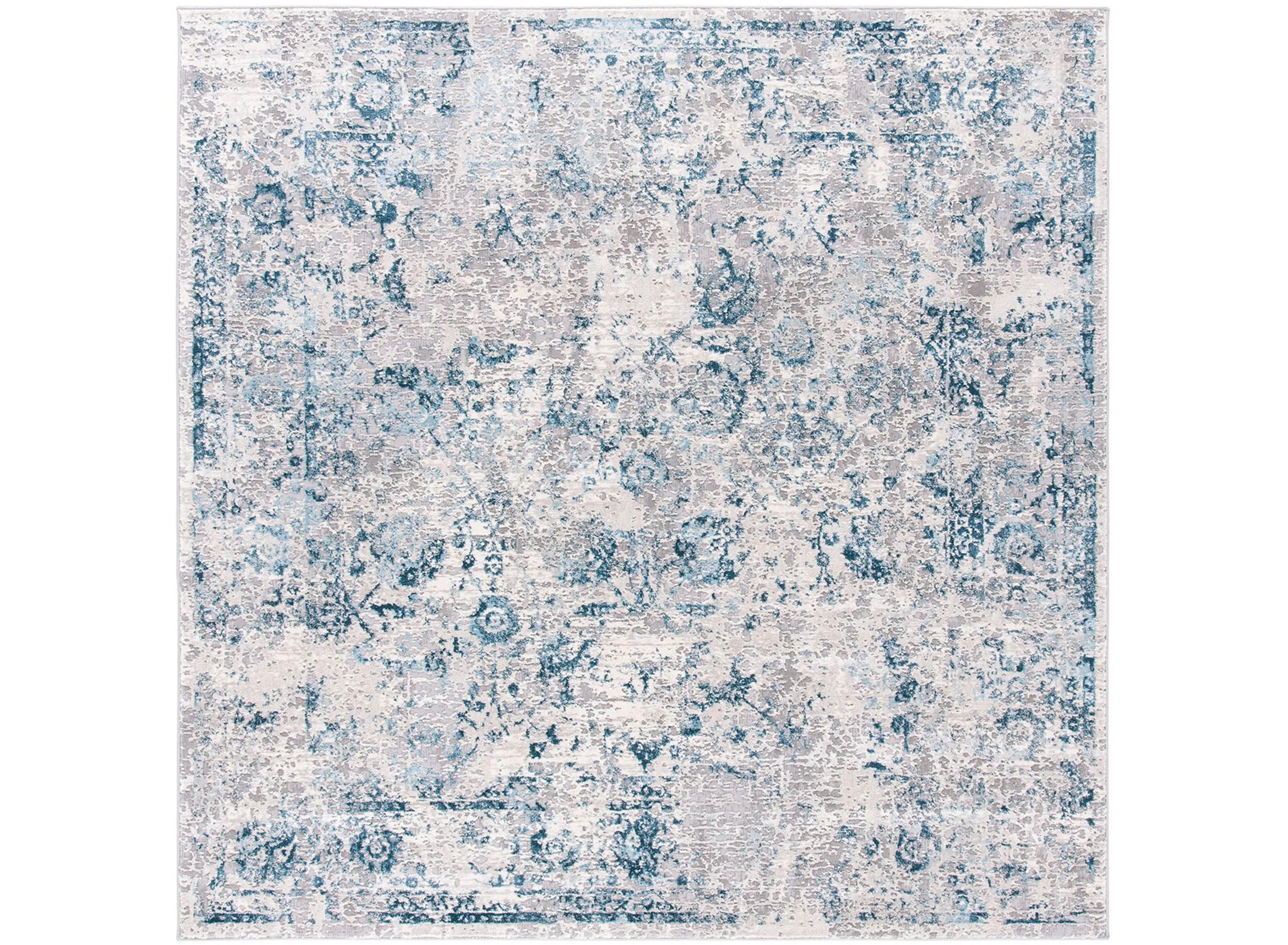 Safavieh Meadow Bryony 79" x 79" Square Rug - Blue