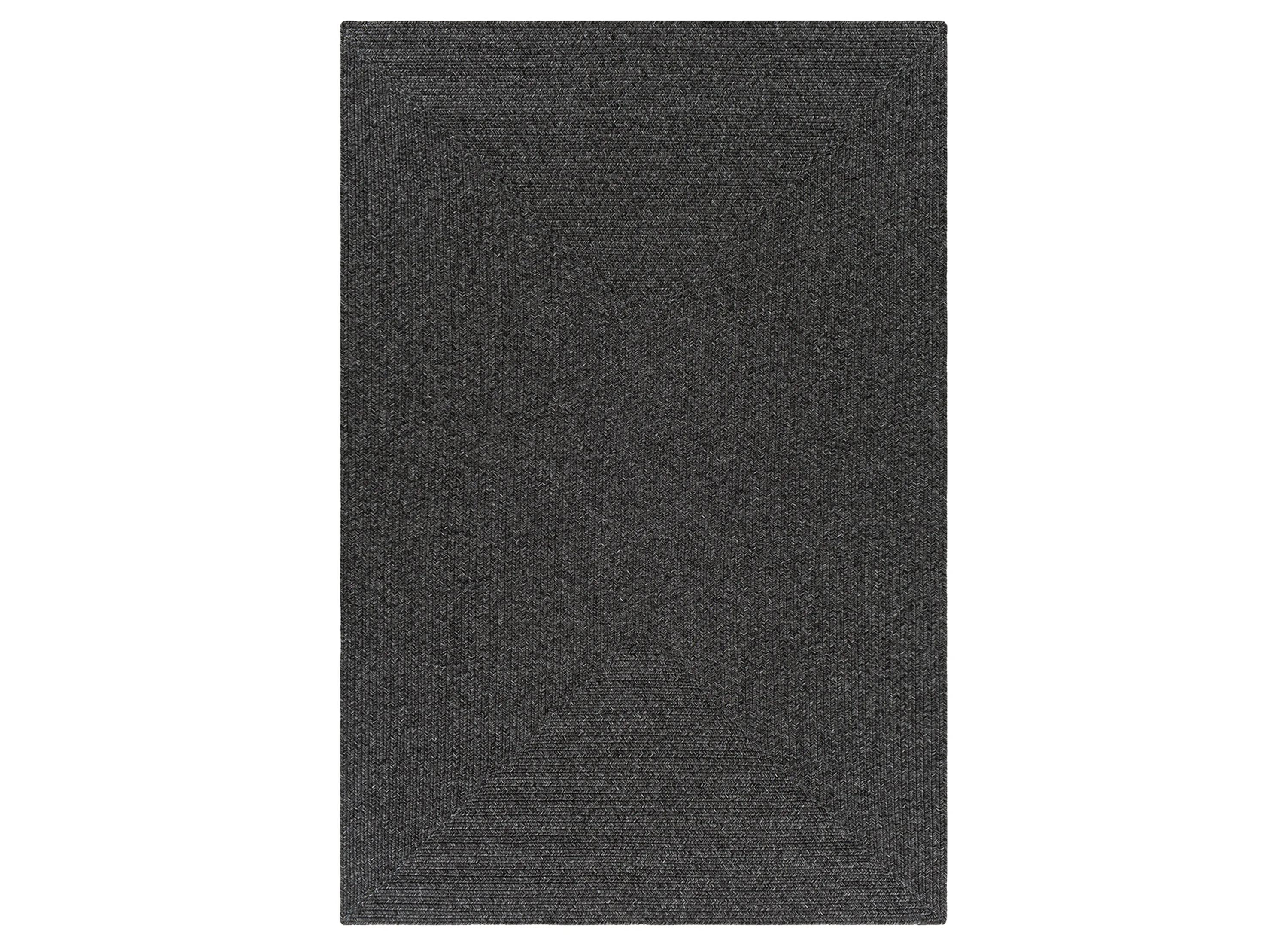 CPK2301-576 5 ft. x 7 ft. 6 in. Chesapeake Bay Machine Woven Rectangle Rug - Charcoal