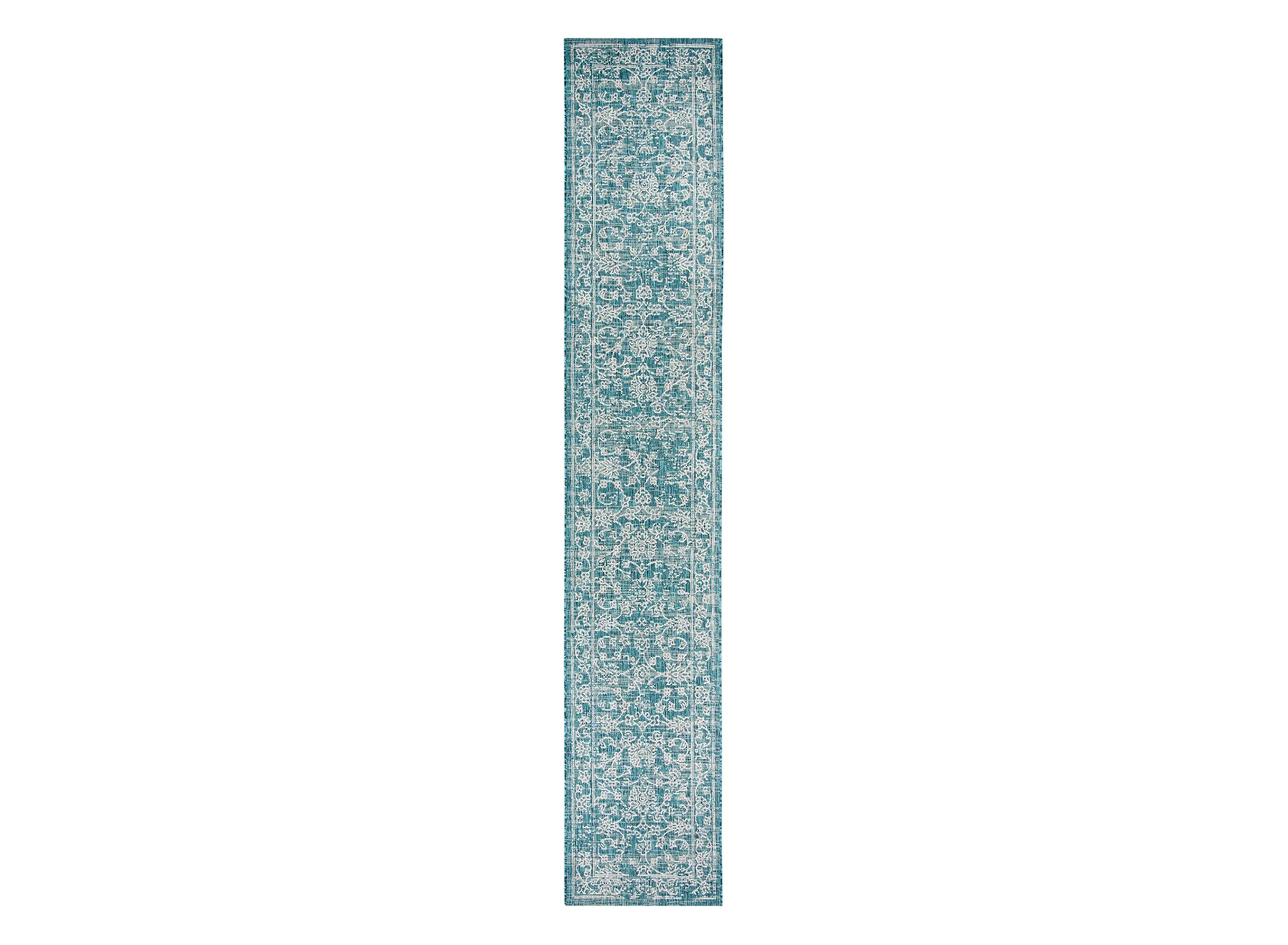 Courtyard Pacific Indoor/Outdoor Runner Rug