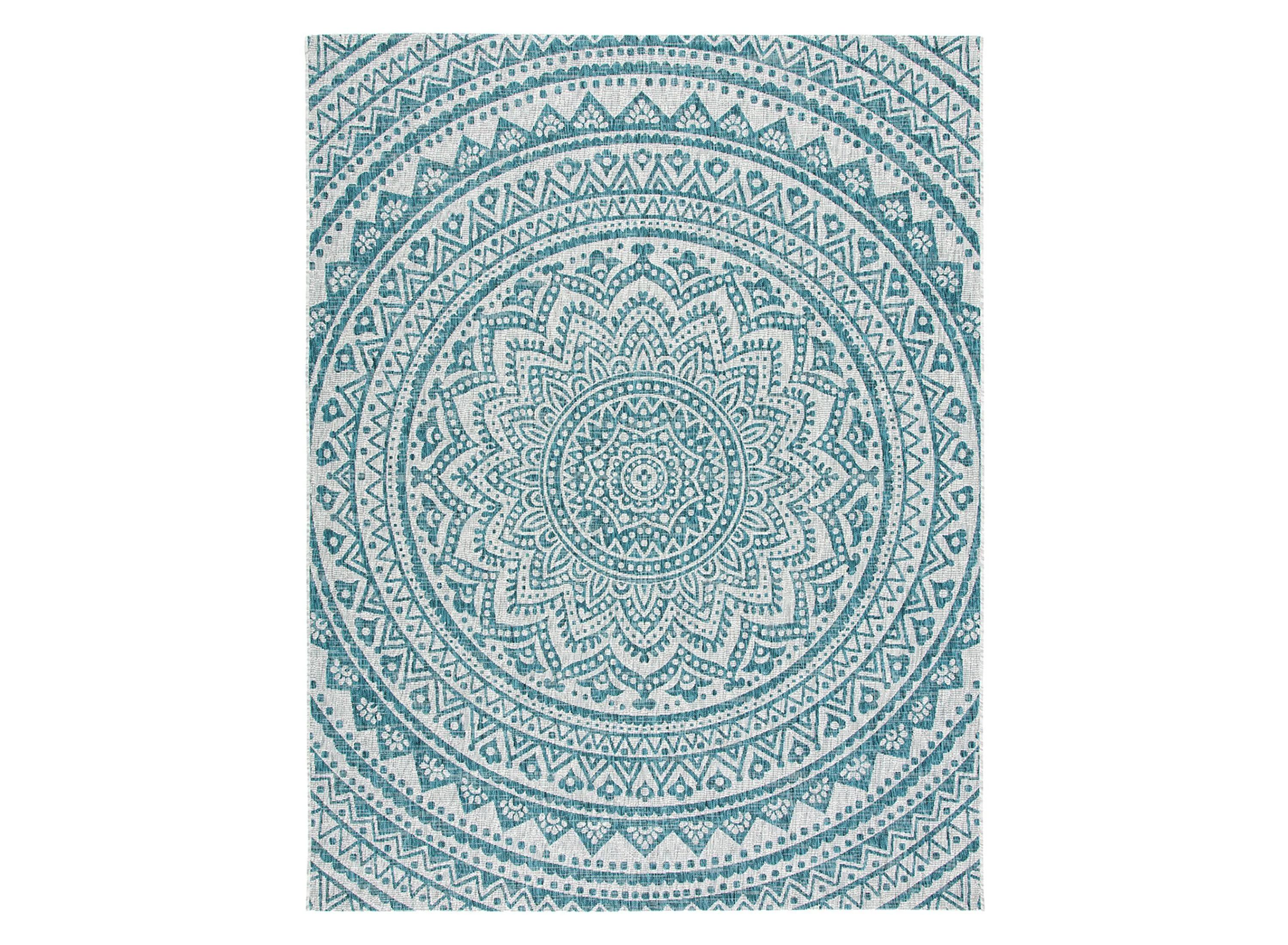 Courtyard Mandala Indoor/Outdoor Area Rug