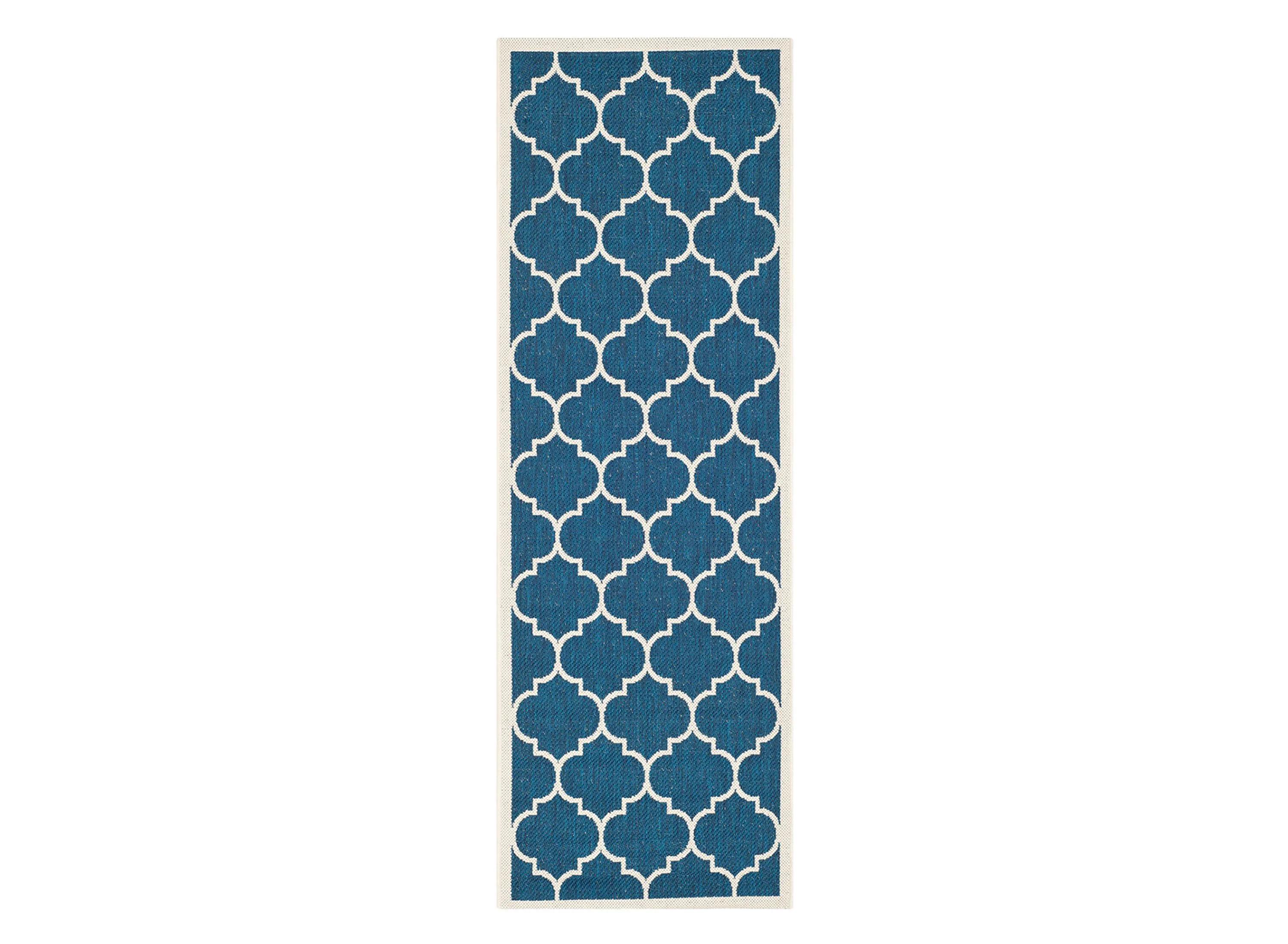 Courtyard Lattice Indoor/Outdoor Runner Rug