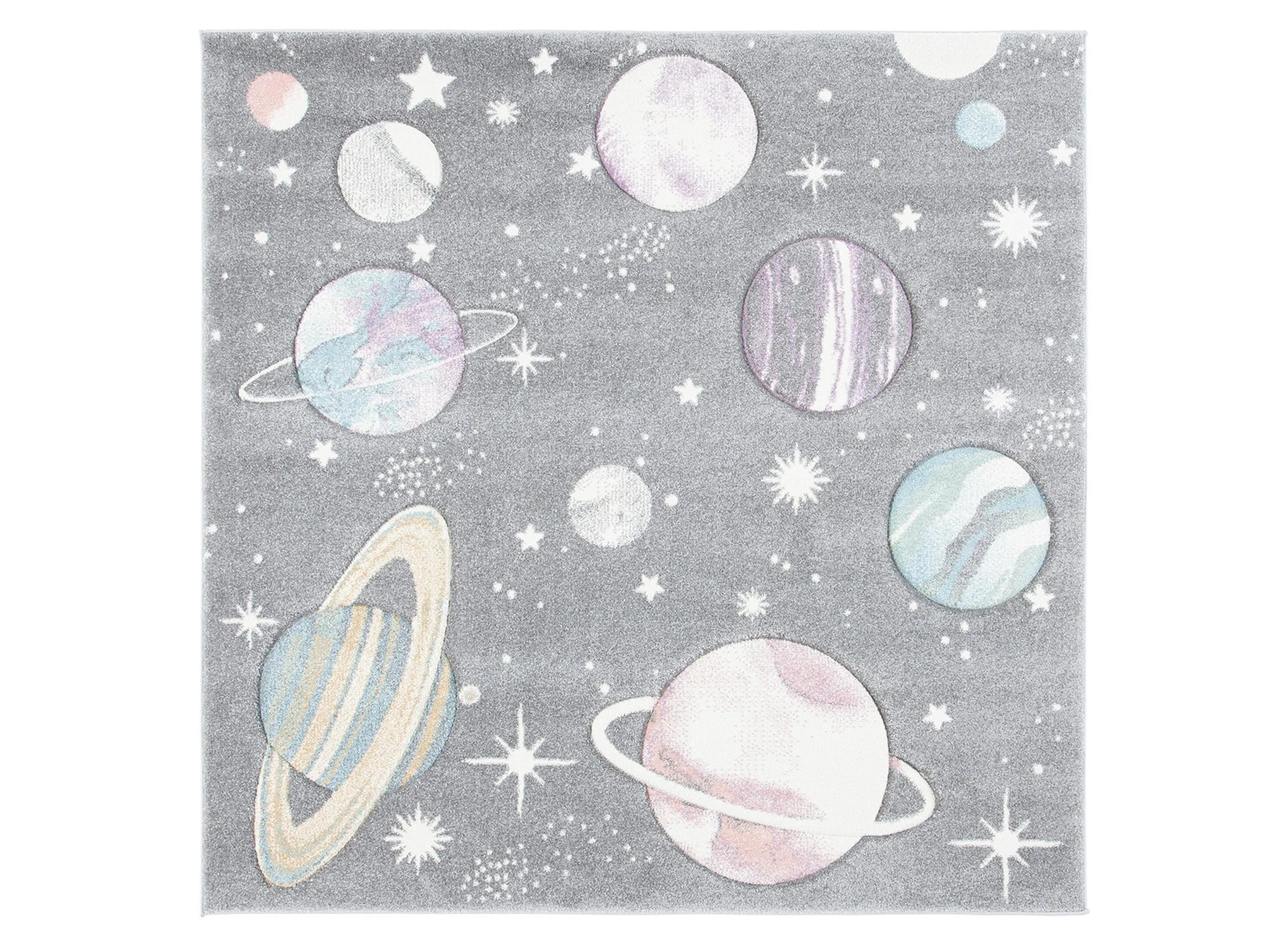 175103210 Carousel Planets Kids Area Rug sku 175103210