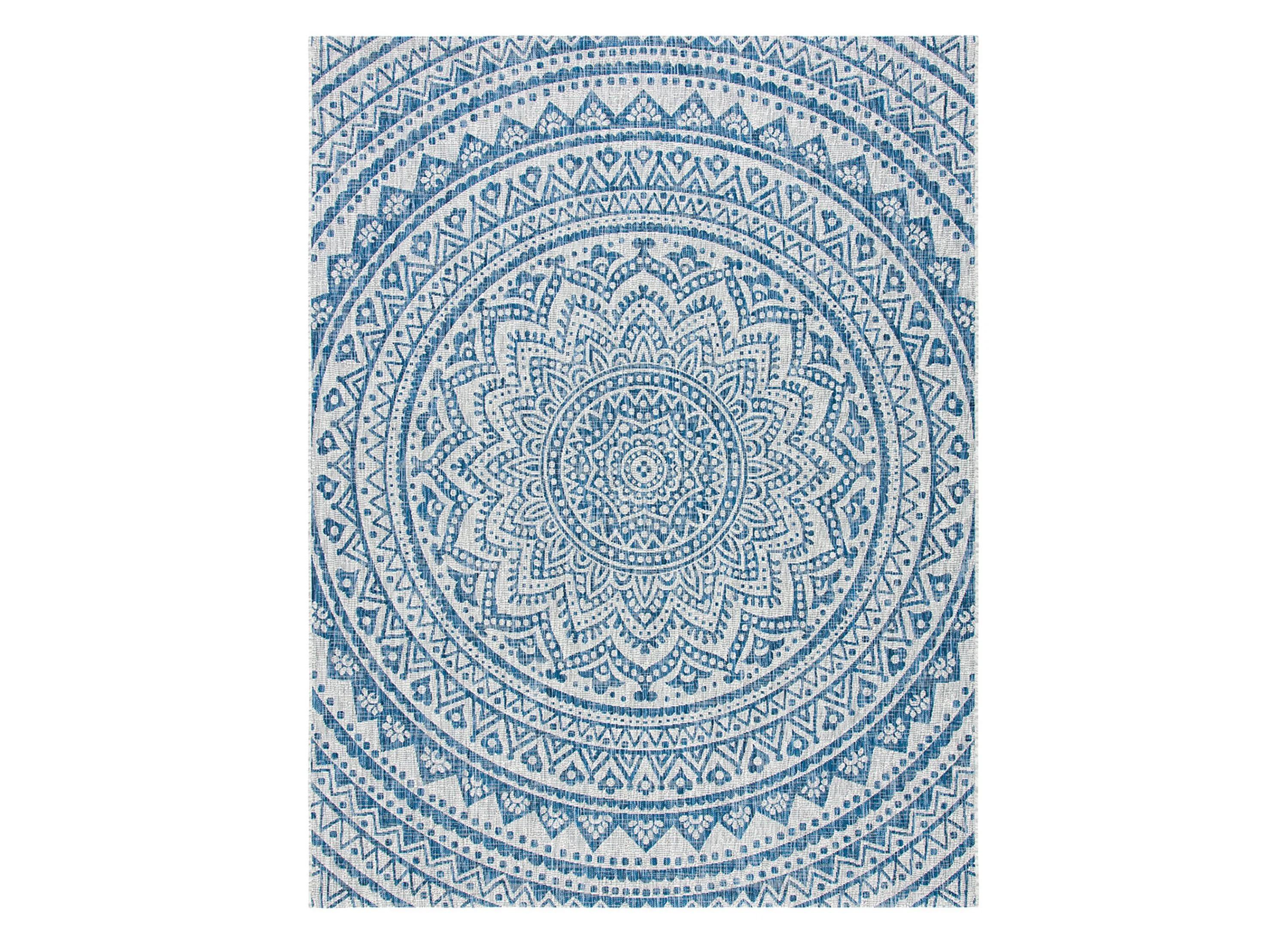 Courtyard Mandala Indoor/Outdoor Area Rug