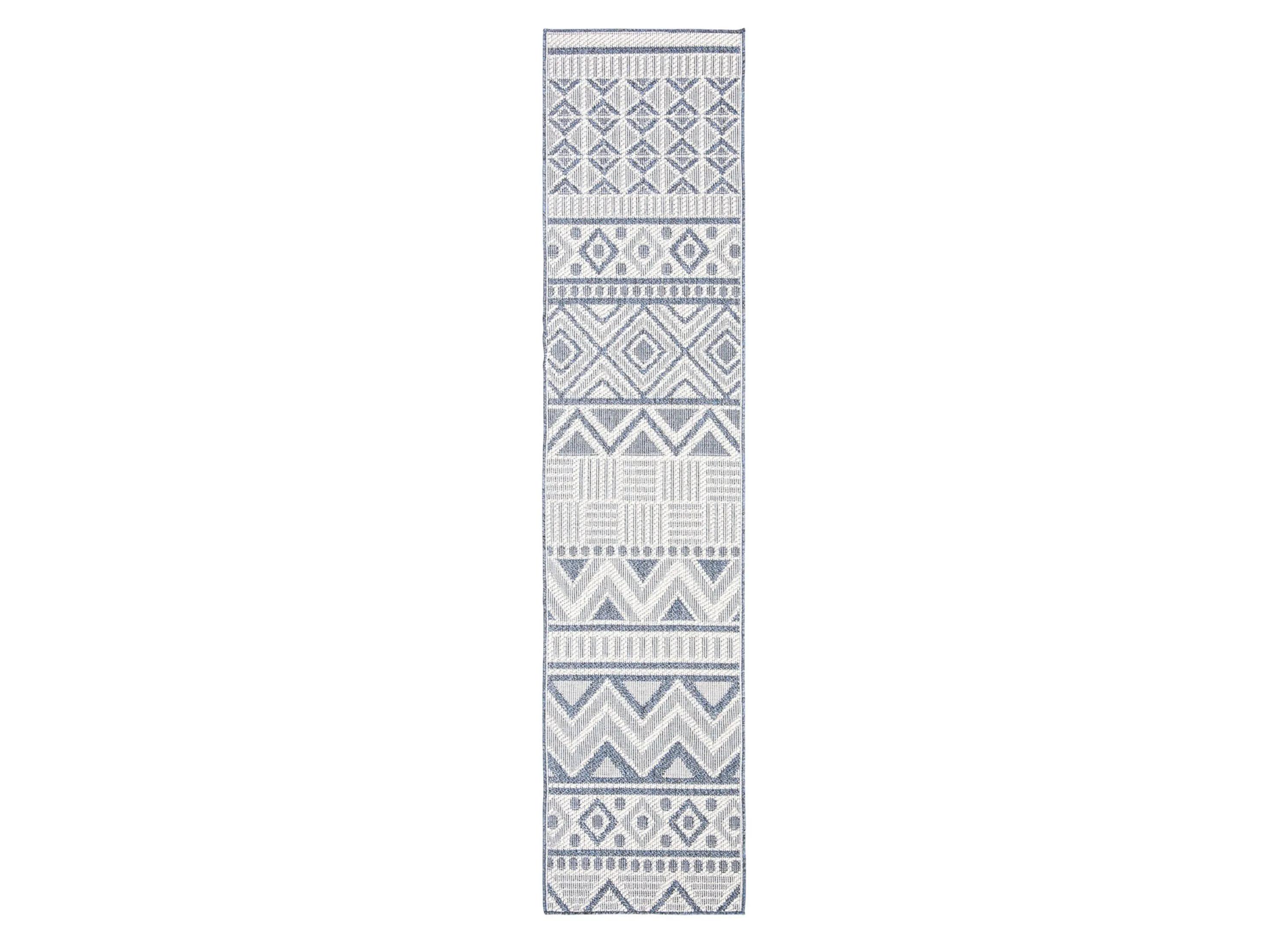 Bermuda Geometric Indoor/Outdoor Runner Rug