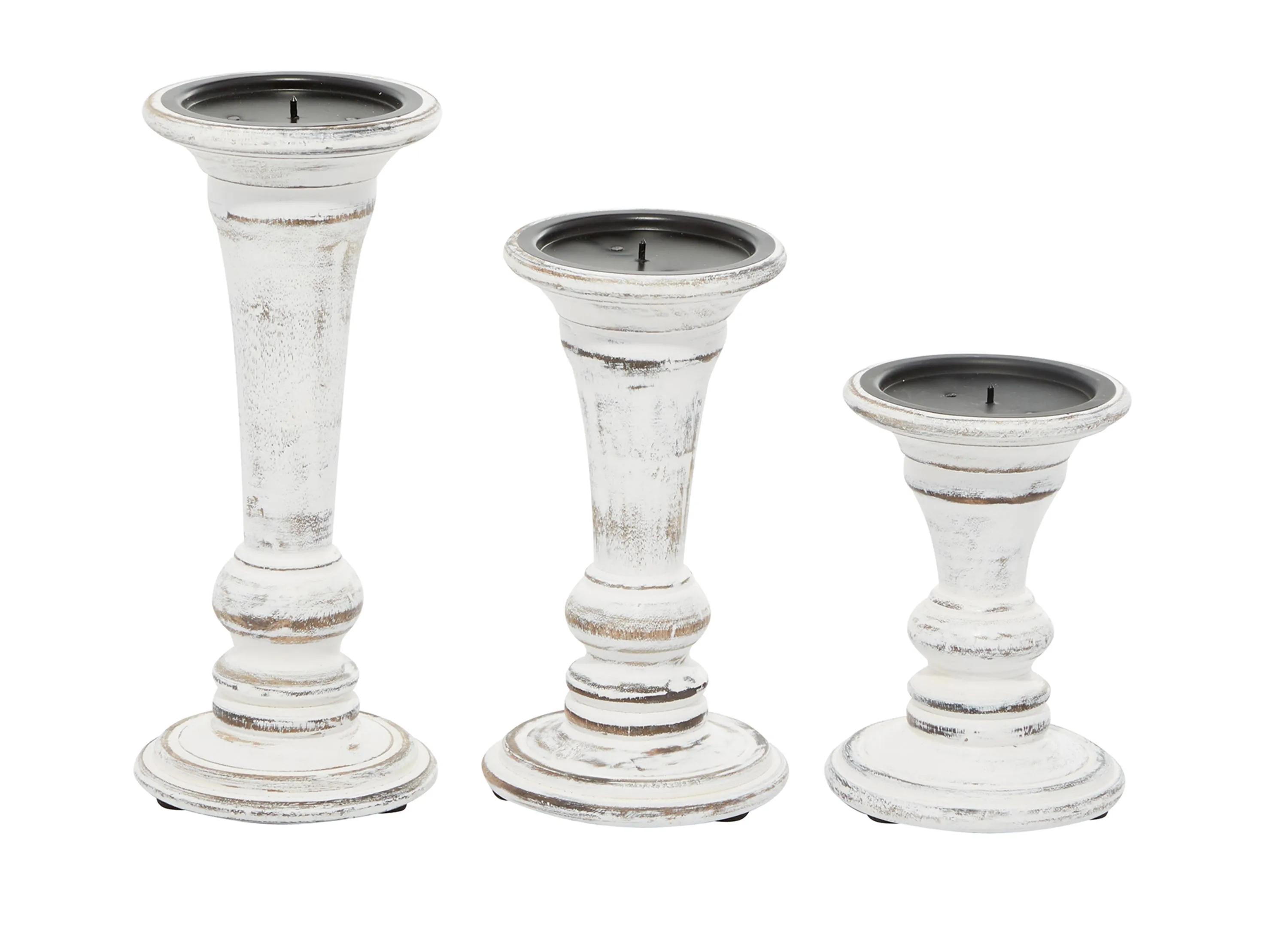 Ivy Collection Ulfer Candle Holders Set of 3