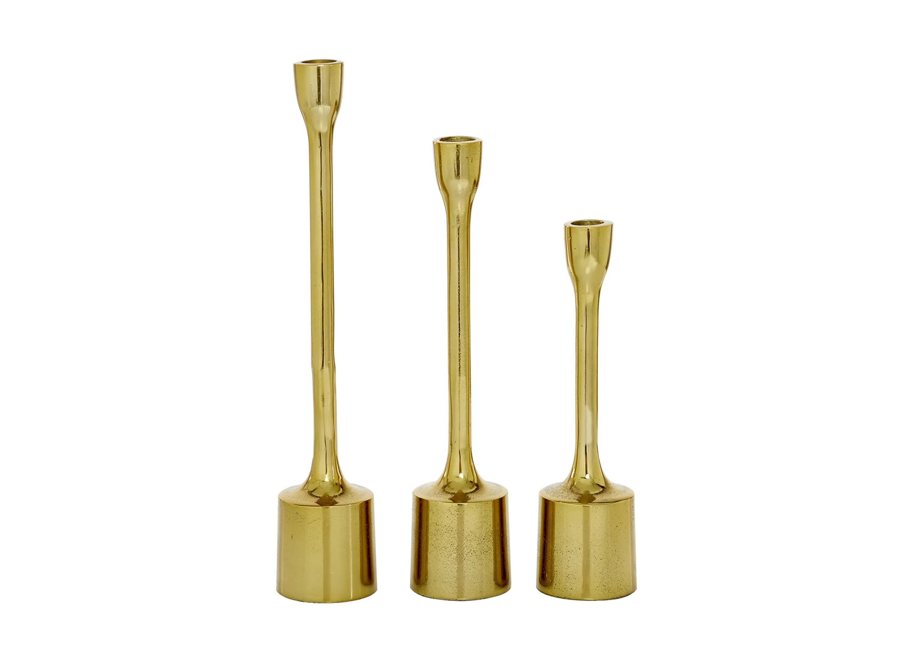 Ivy Collection Louvenia Candle Holders Set of 3