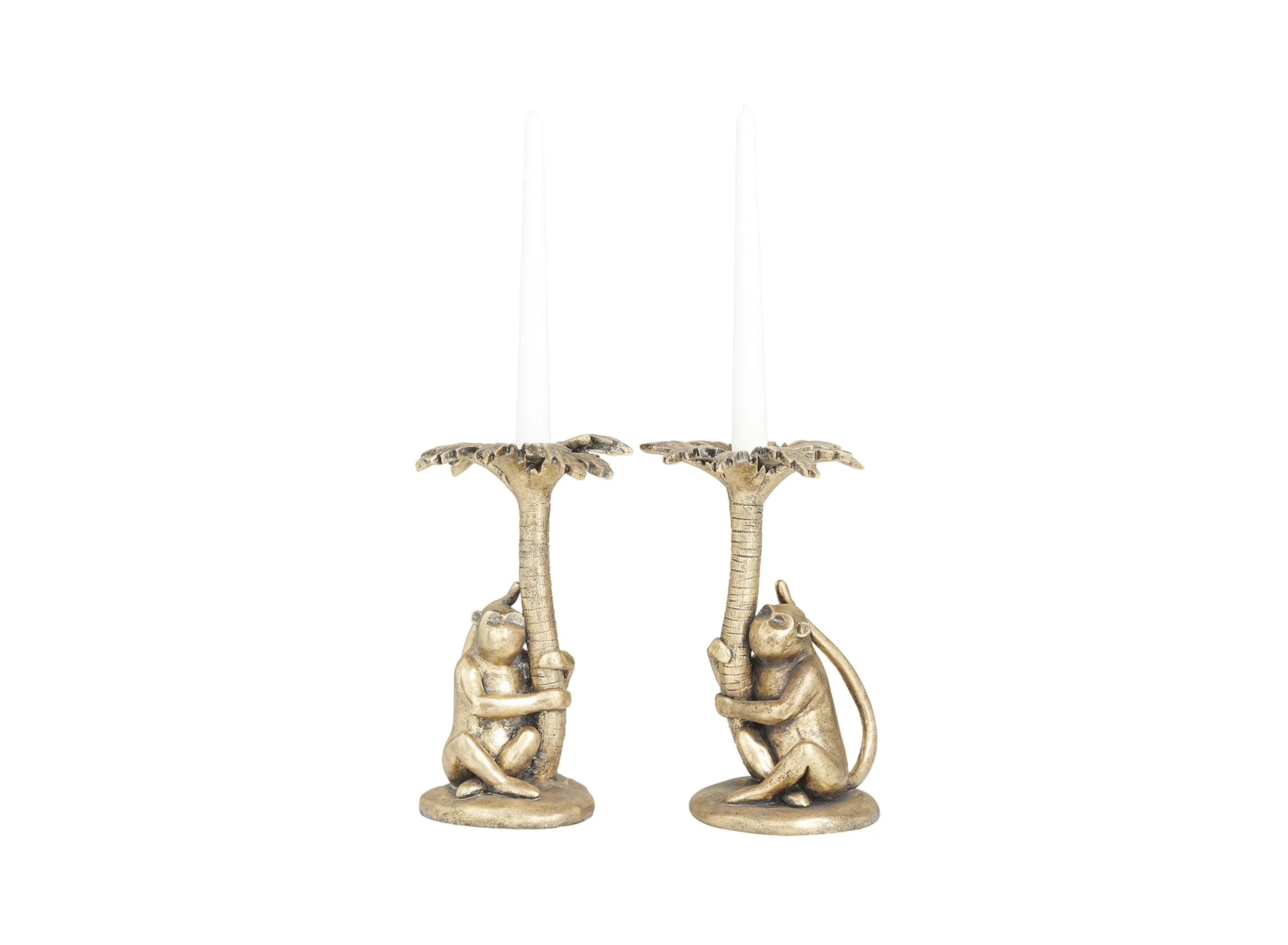 Ivy Collection Stollwood Candle Holders Set of 2