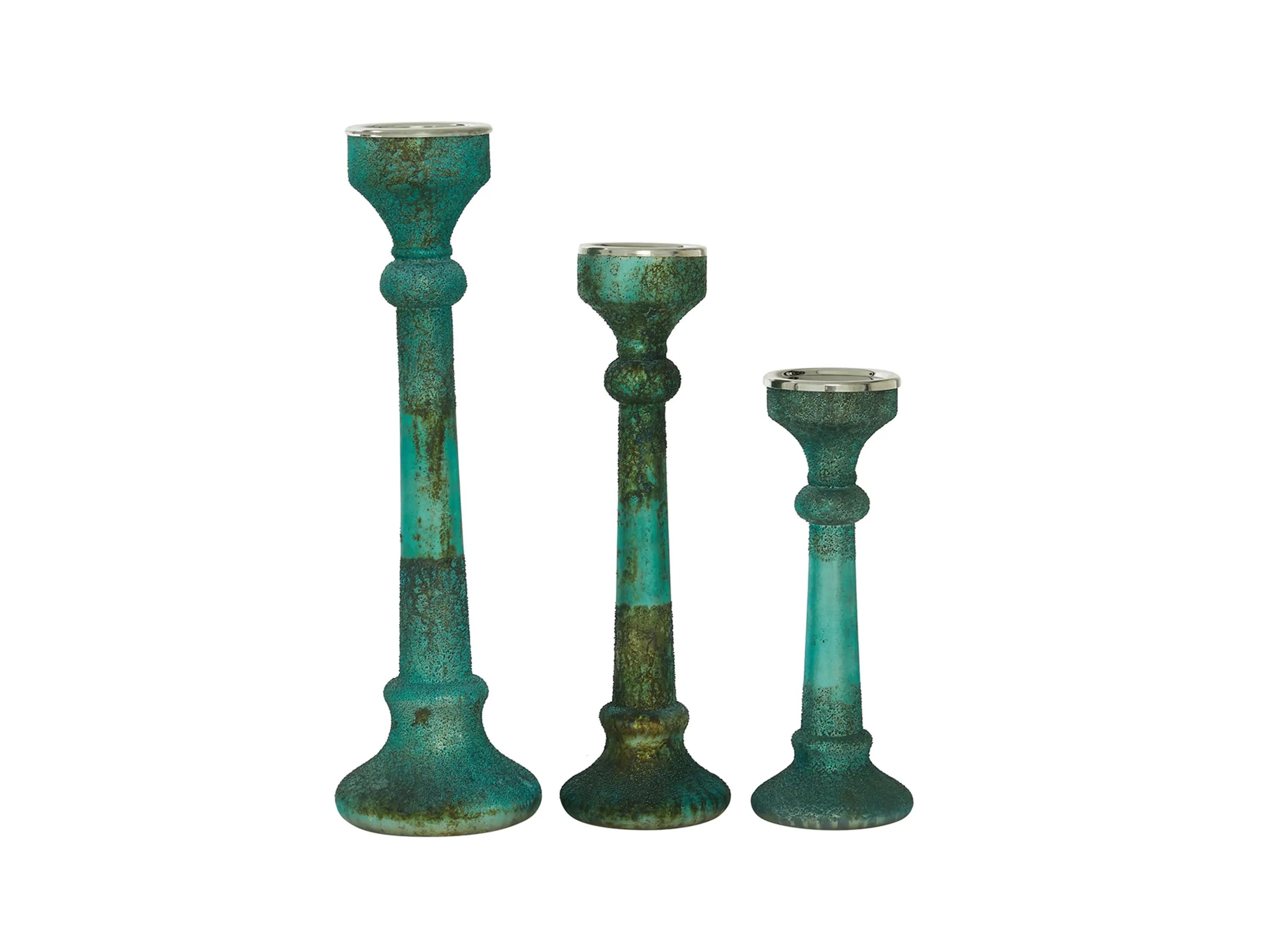 Ivy Collection Annukka Candle Holders Set of 3