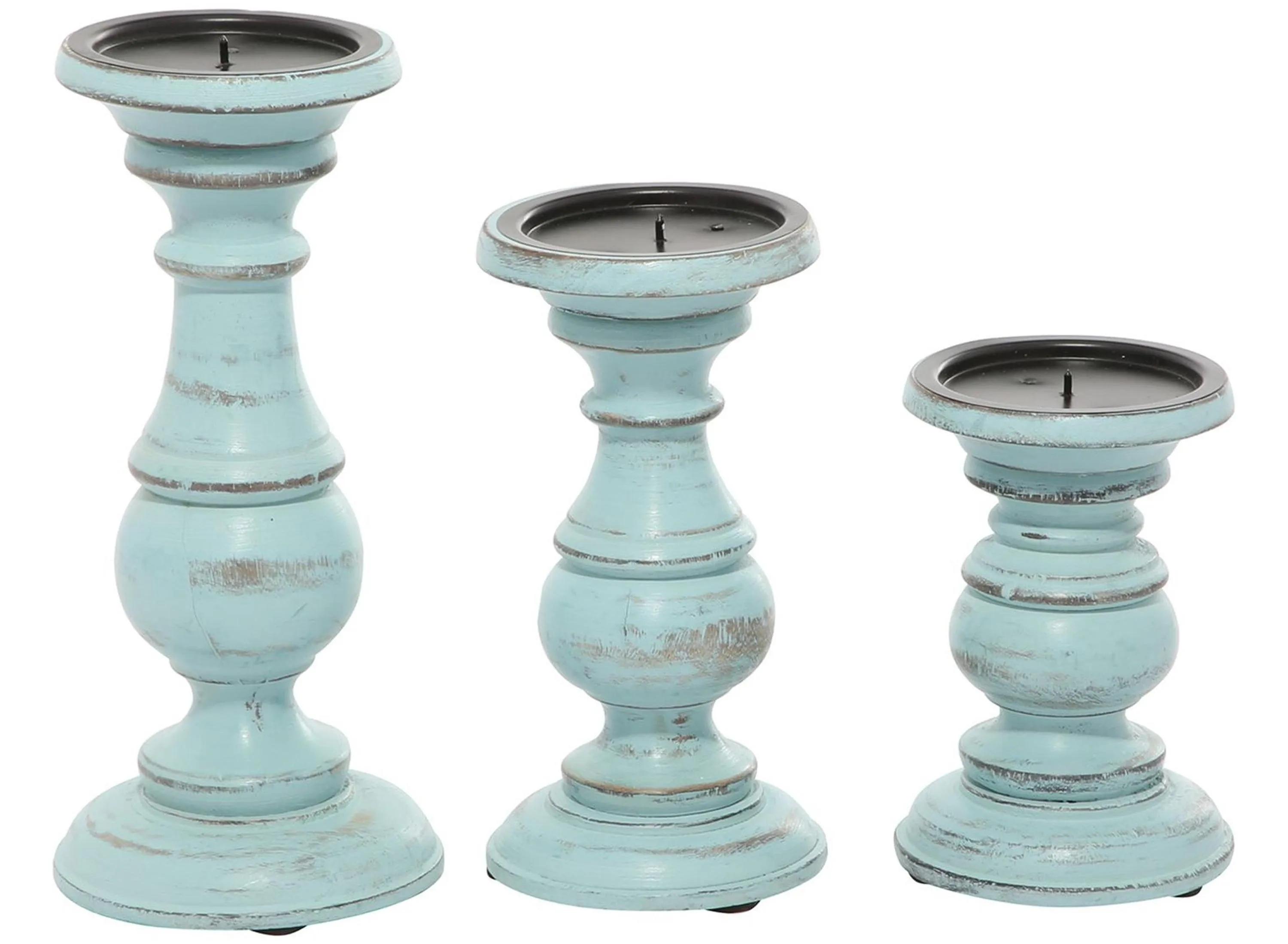Ivy Collection Apenimon Candle Holders Set of 3