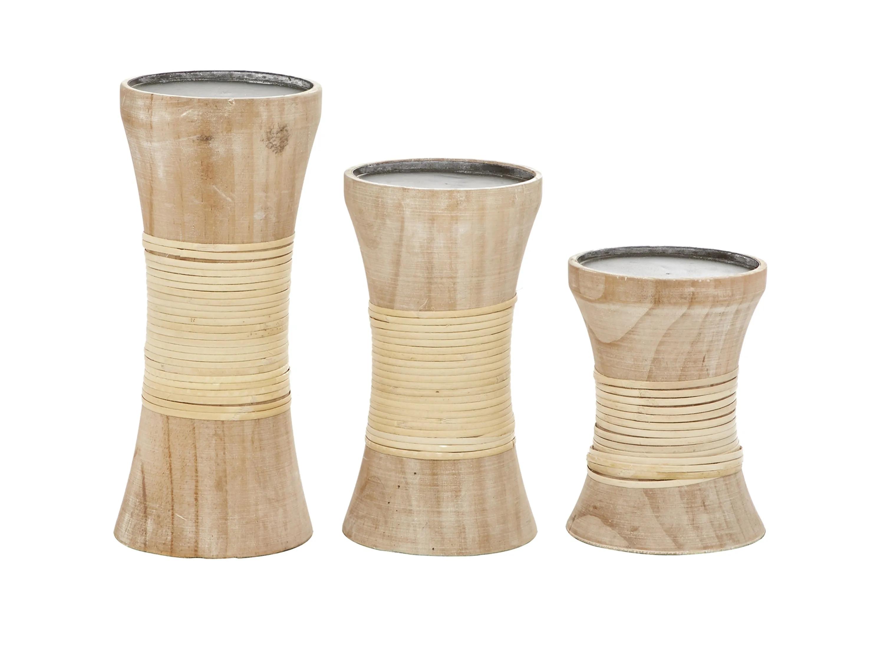 Ivy Collection Persephone Candle Holders Set of 3