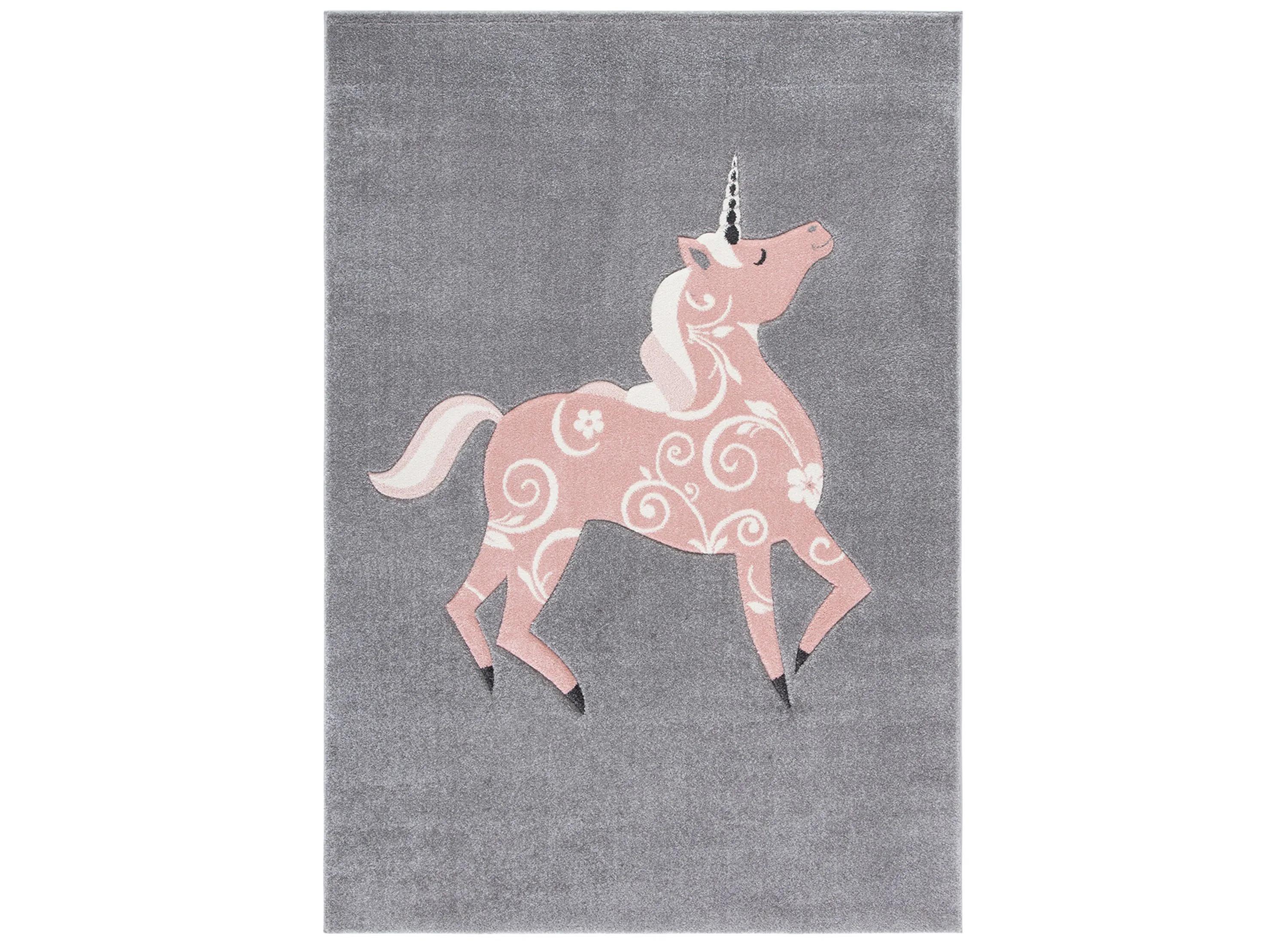 Carousel Unicorn Kids Area Rug