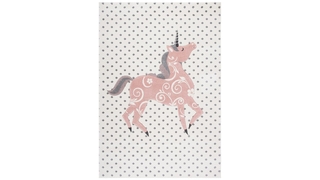 Carousel Unicorn Kids Area Rug