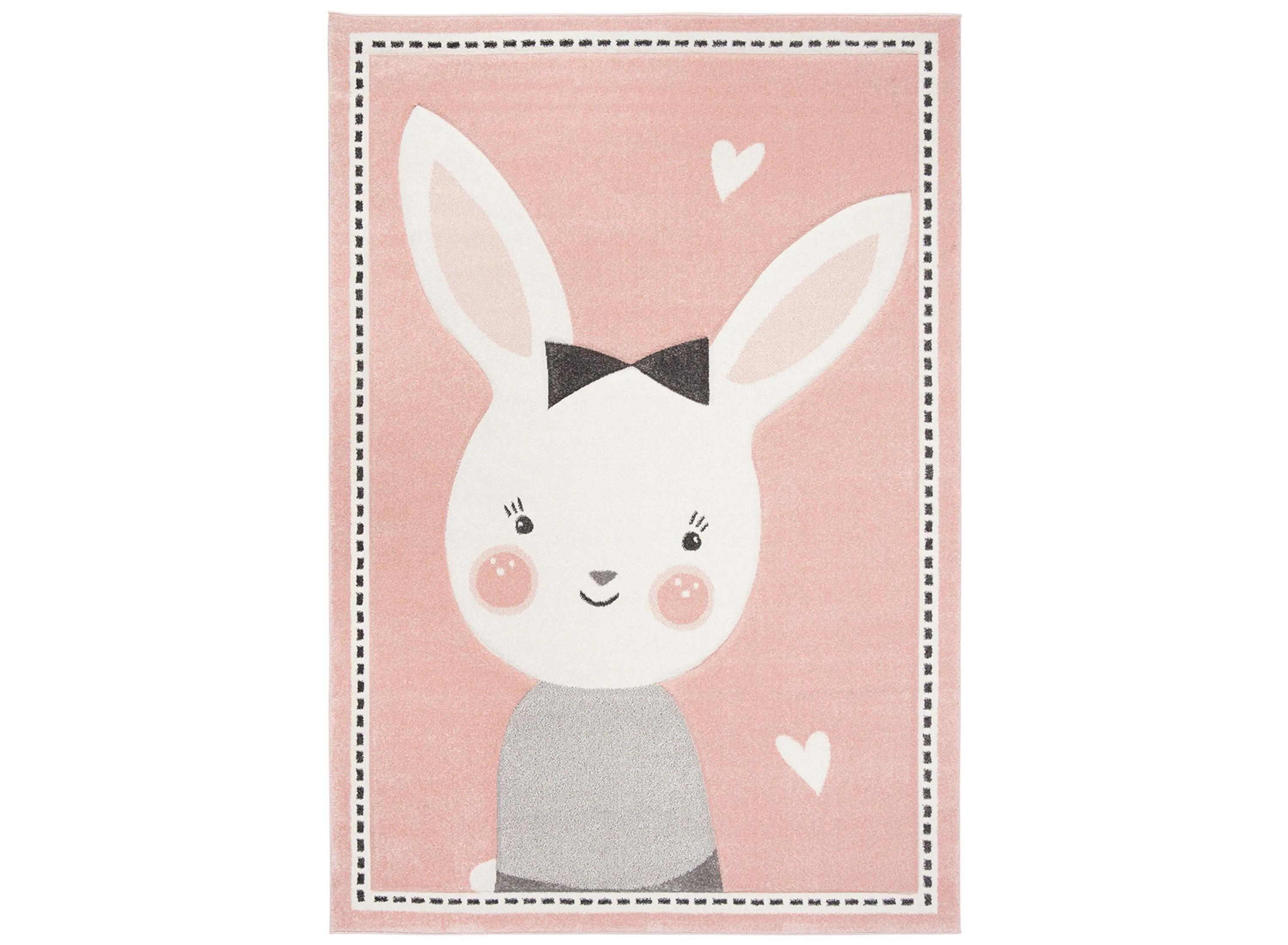 175166050 Carousel Bunny Kids Area Rug sku 175166050