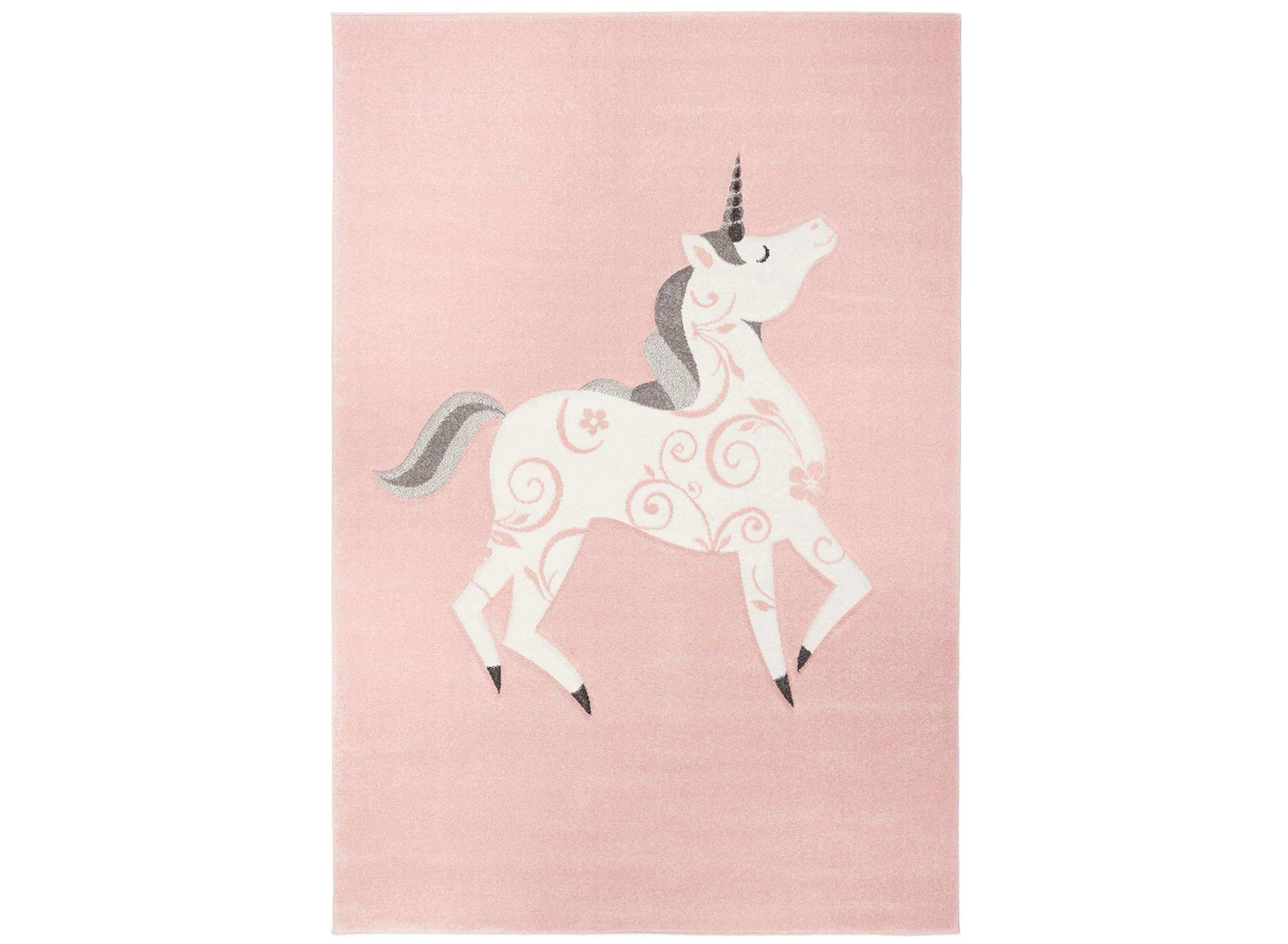 Carousel Unicorn Kids Area Rug