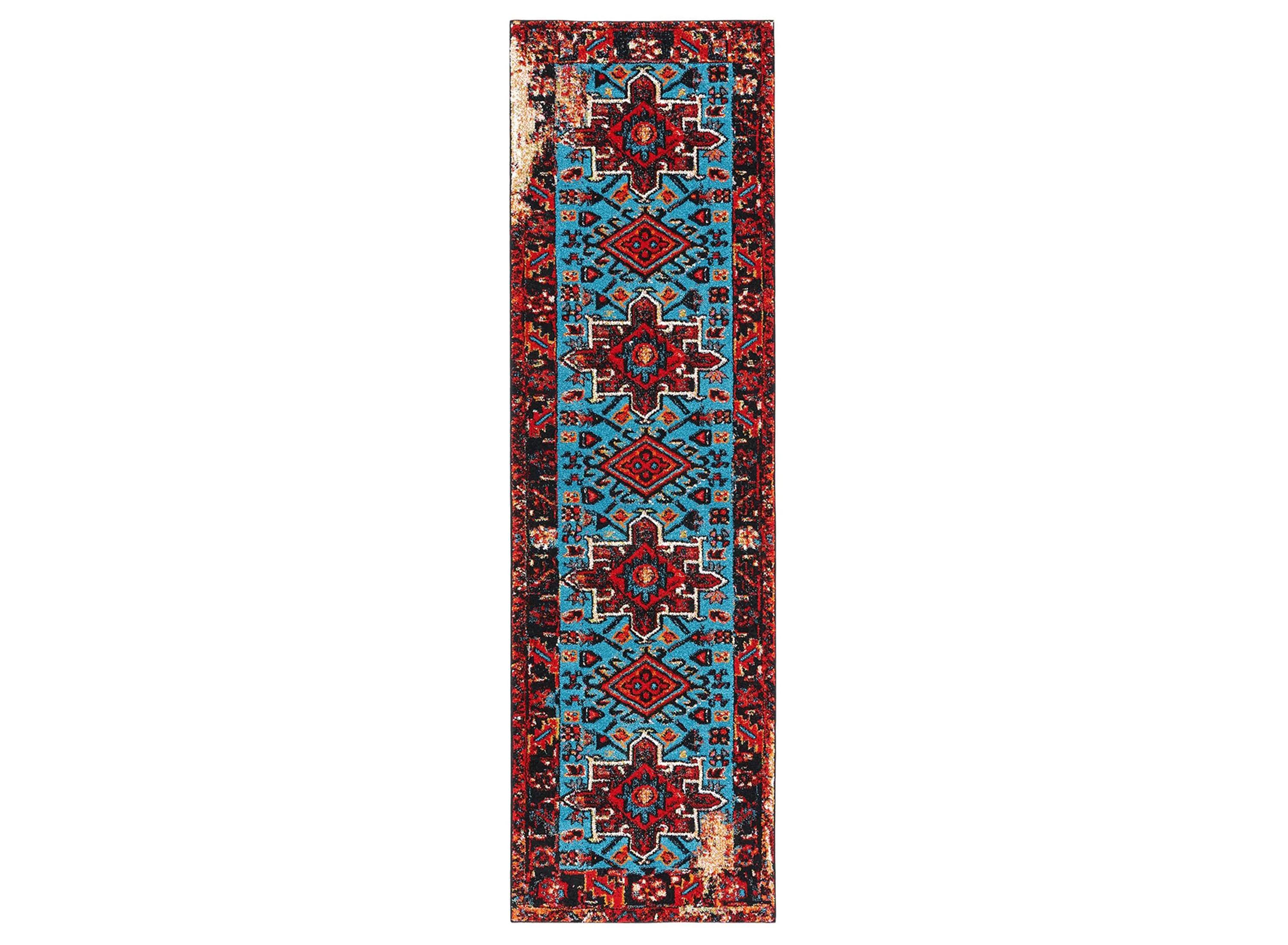 175224300 Darius Red Runner Rug sku 175224300
