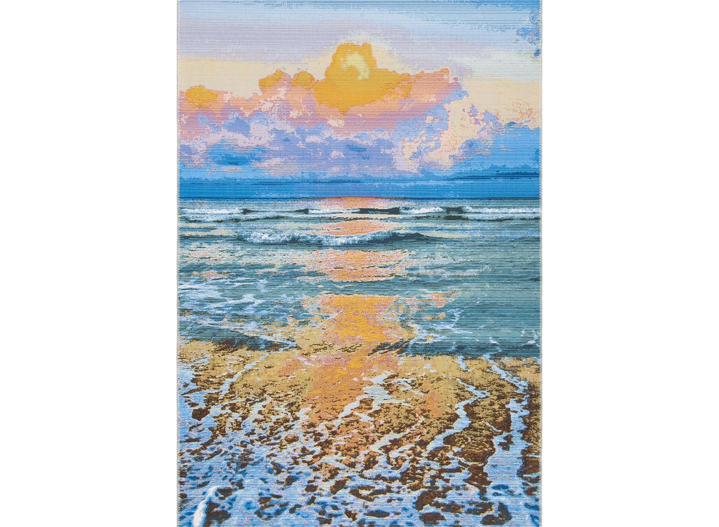 175258140 Barbados Sunset Indoor/Outdoor Area Rug sku 175258140