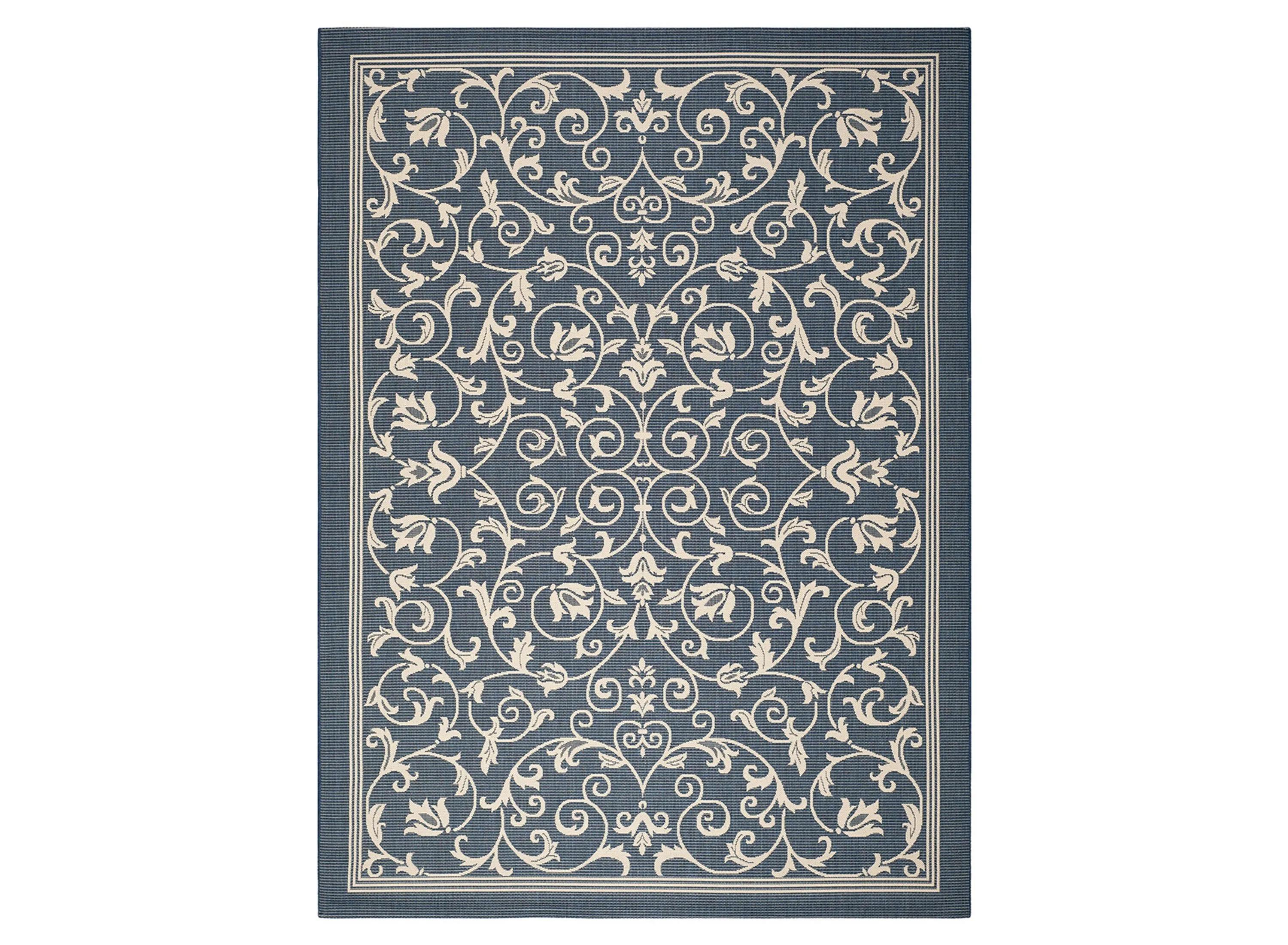 Courtyard Vines Indoor/Outdoor Area Rug