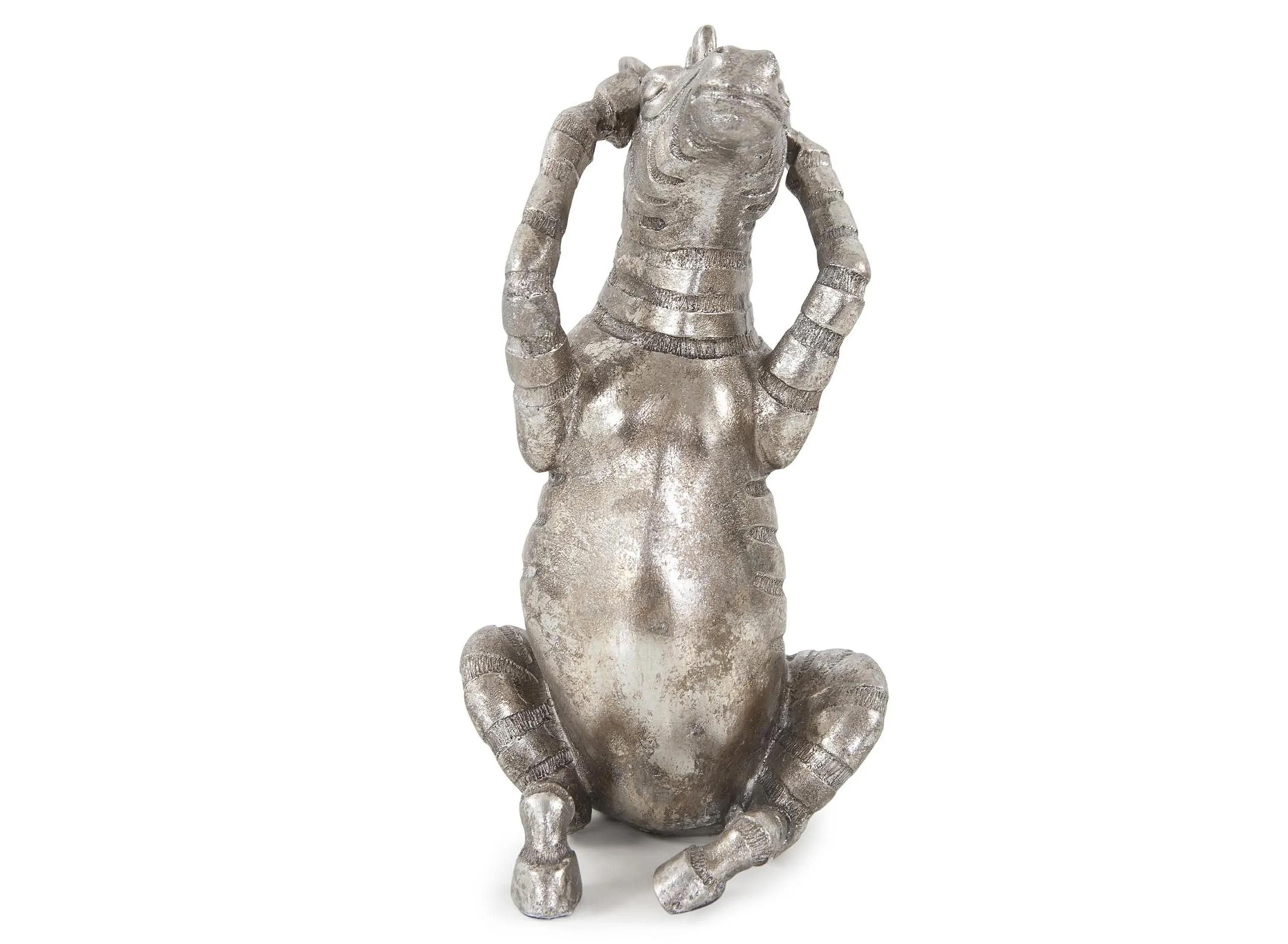 Zuri Zebra (Hear No Evil) Sculpture