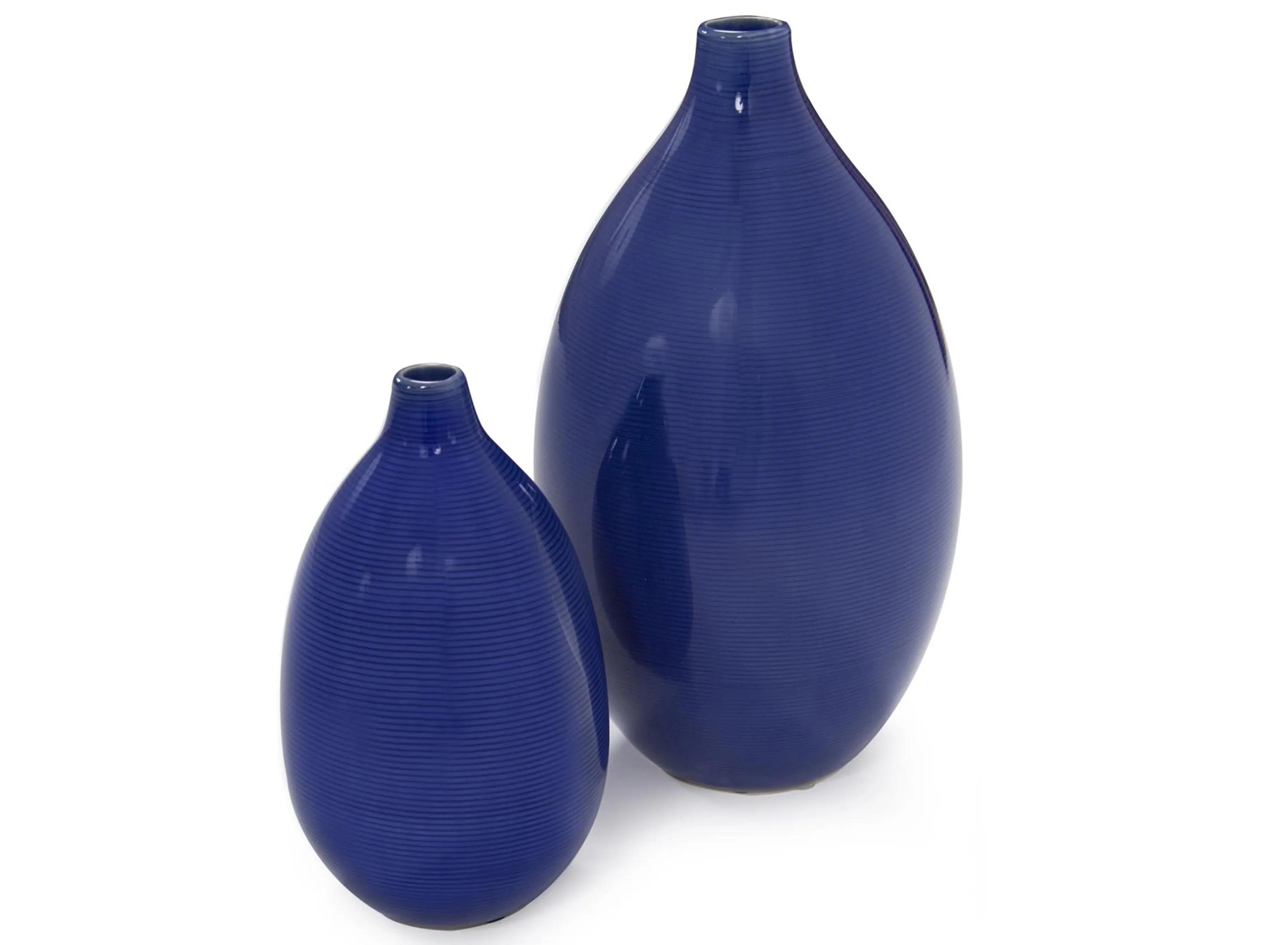 Cobalt Vase - Set of 2