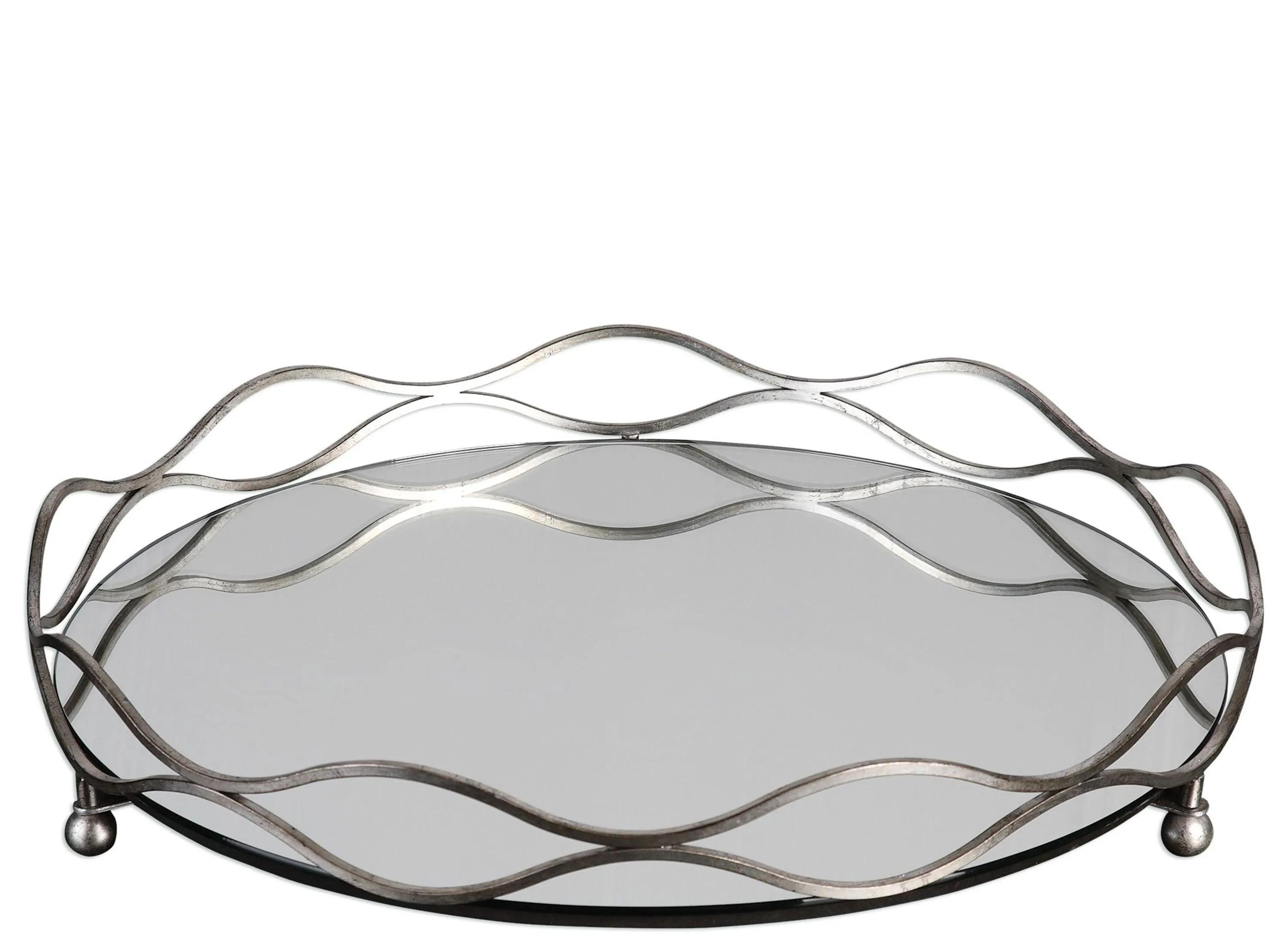 175898800 Rachele Mirrored Tray sku 175898800