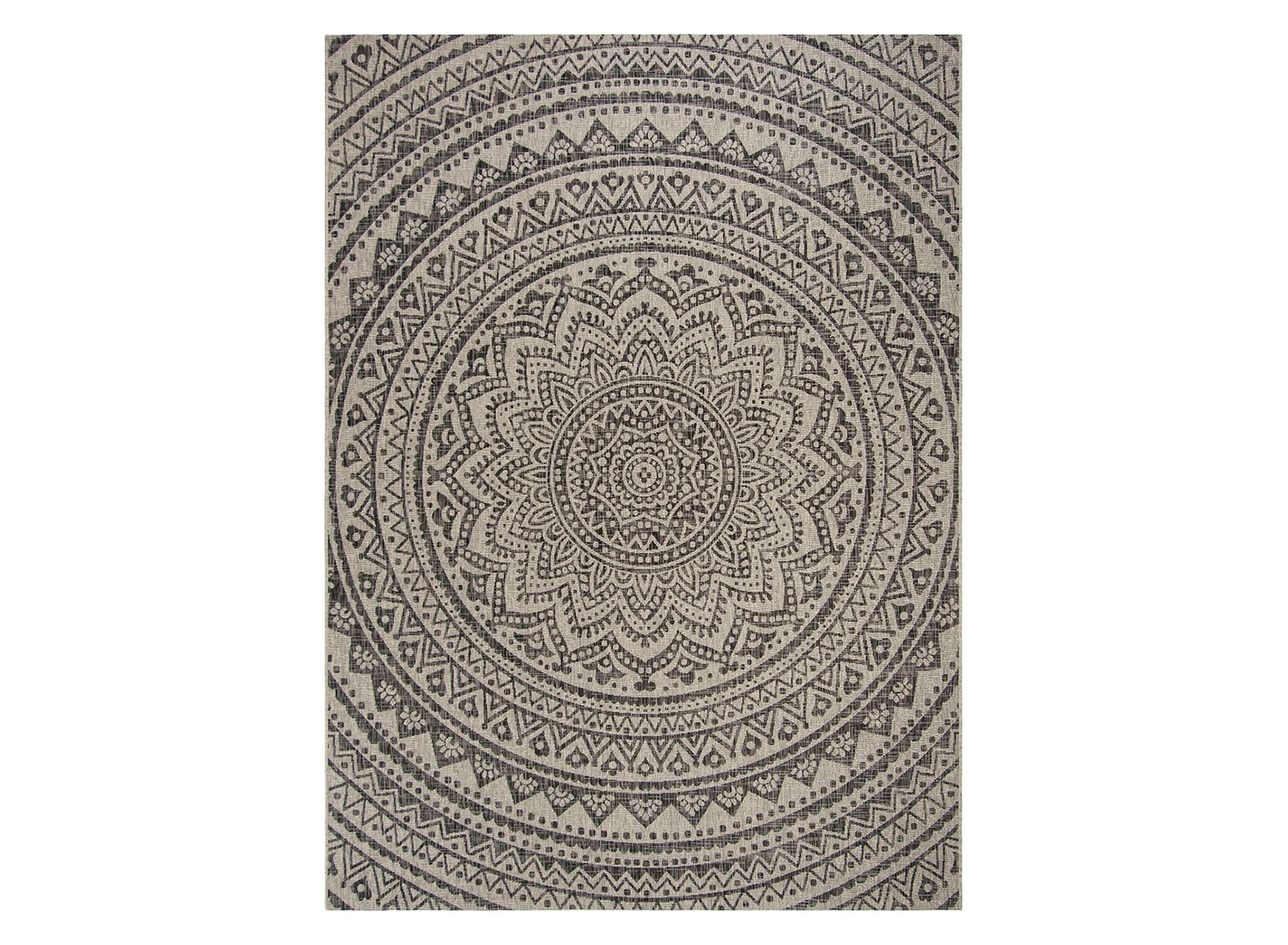 Courtyard Mandala Indoor/Outdoor Area Rug