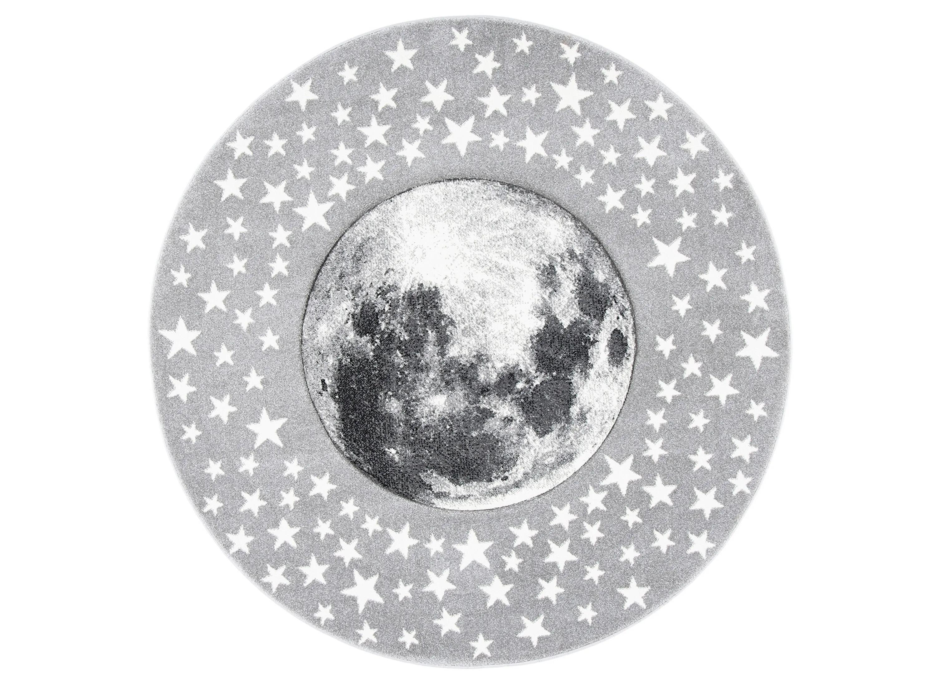 176135800 Carousel Earth Kids Area Rug Round sku 176135800
