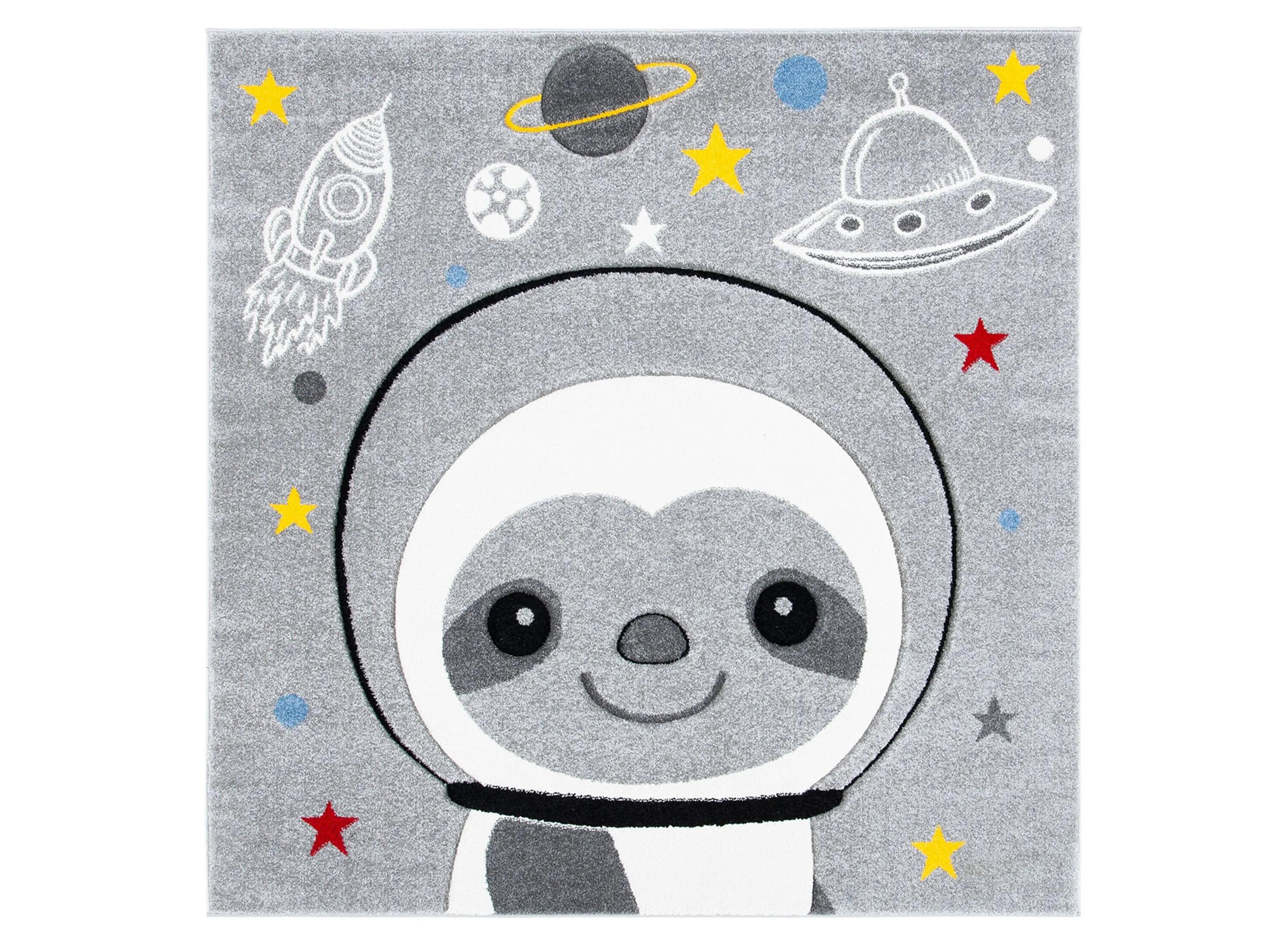 Carousel Sloth Kids Area Rug