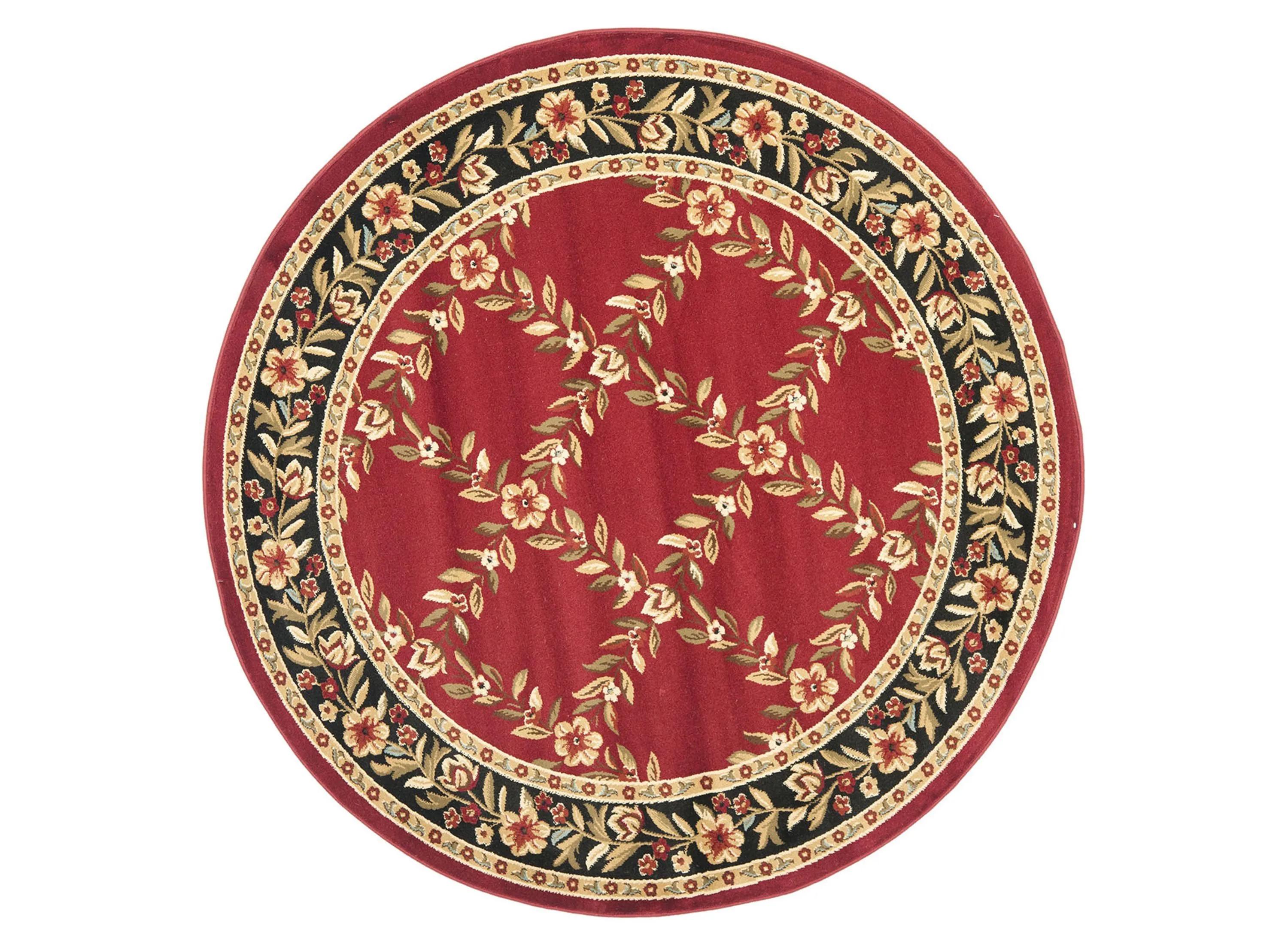Lyndhurst Open Floral Power Loomed 5'3" Rou nd g