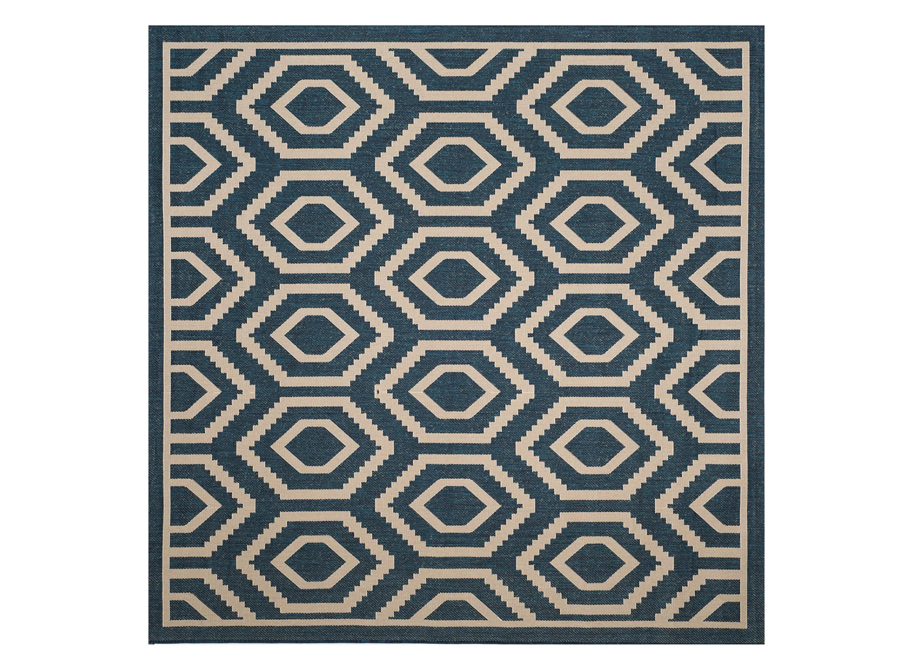 Courtyard Diamonds Indoor/Outdoor Area Rug