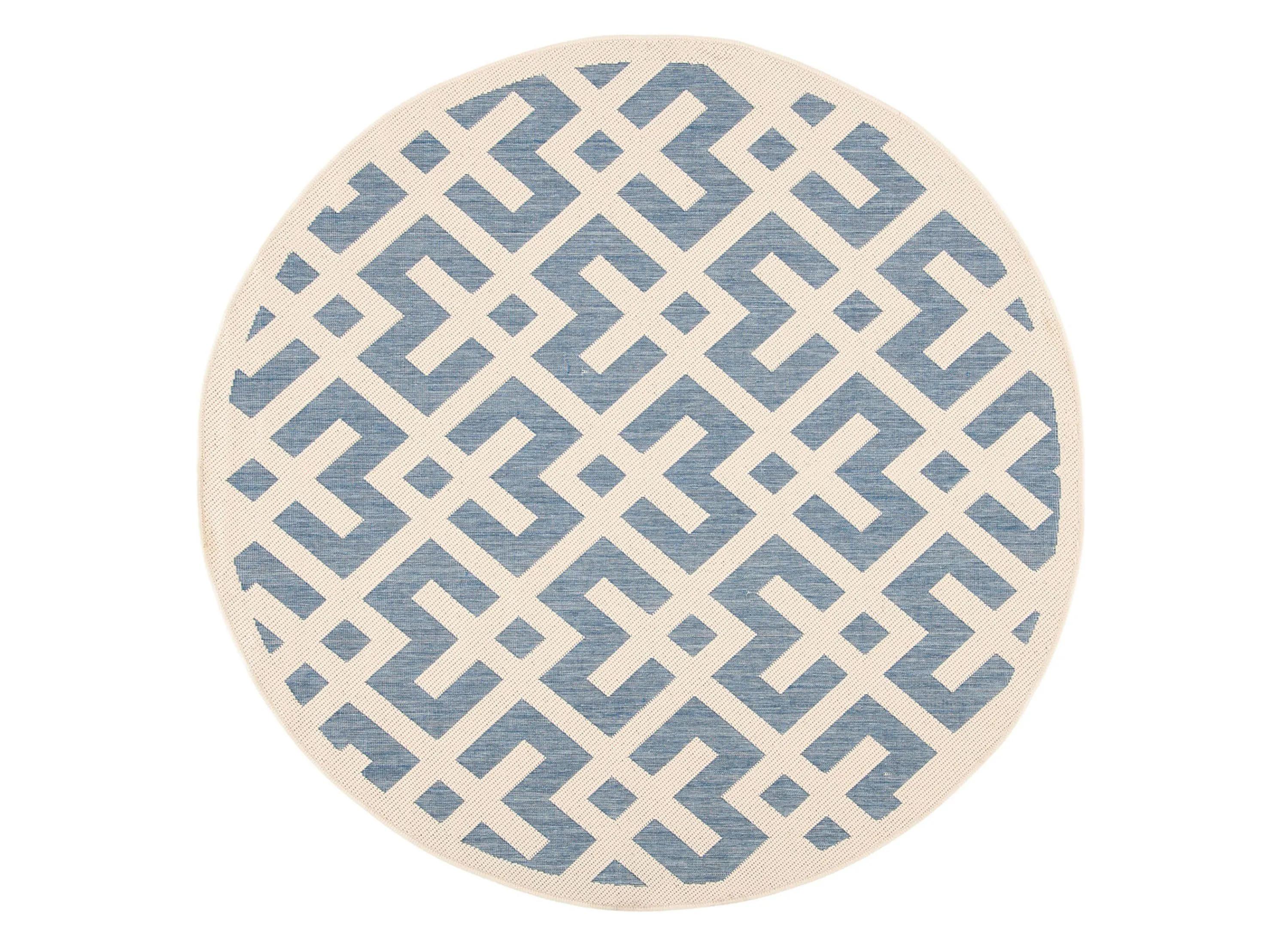 Courtyard Crossing Indoor/Outdoor Area Rug Round