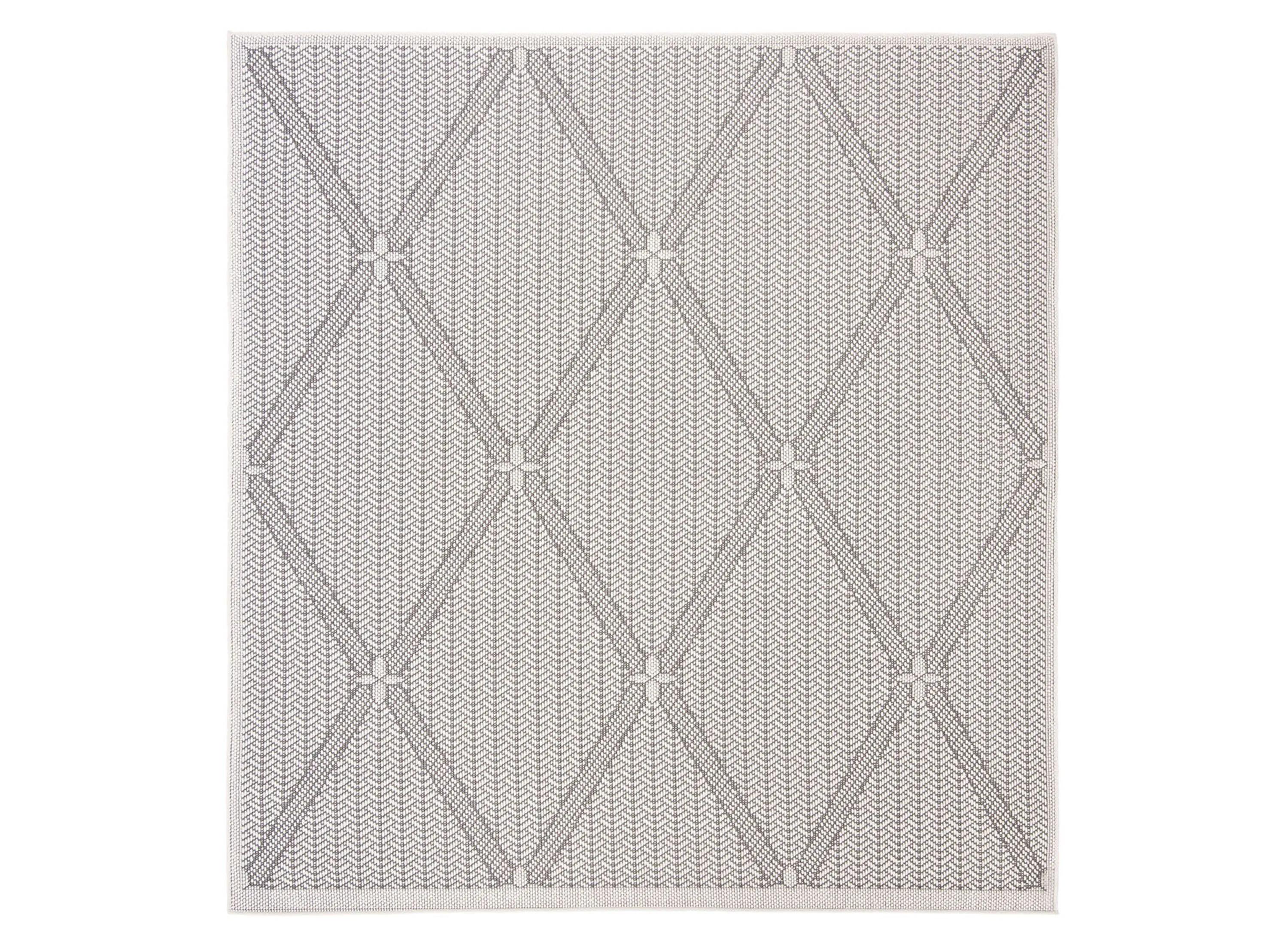 Bermuda Wide Diamond Indoor/Outdoor Square Area Rug