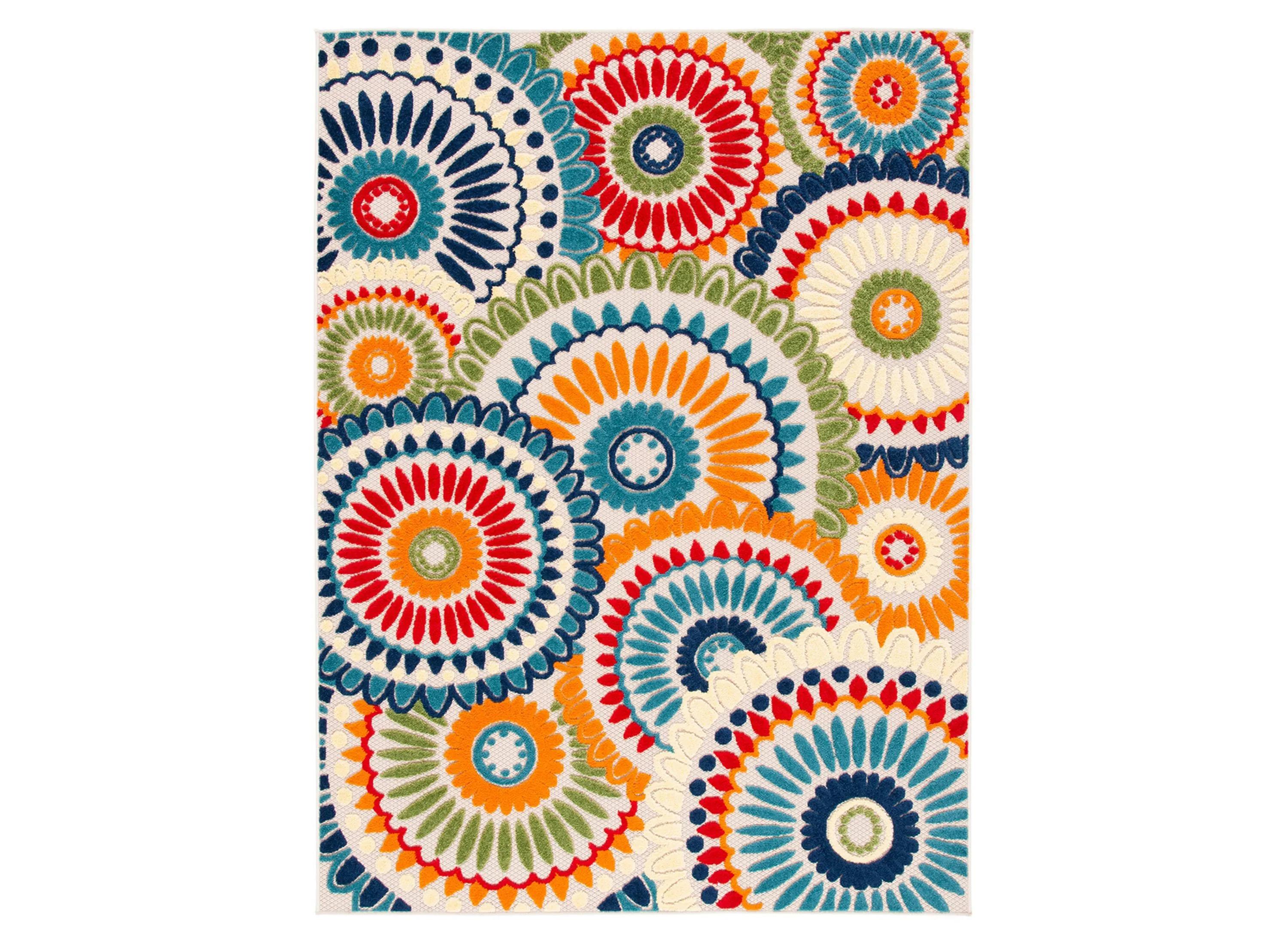 Safavieh Cabana Harper 4'-5" X 6'-5" Rug - Ivory/Off White