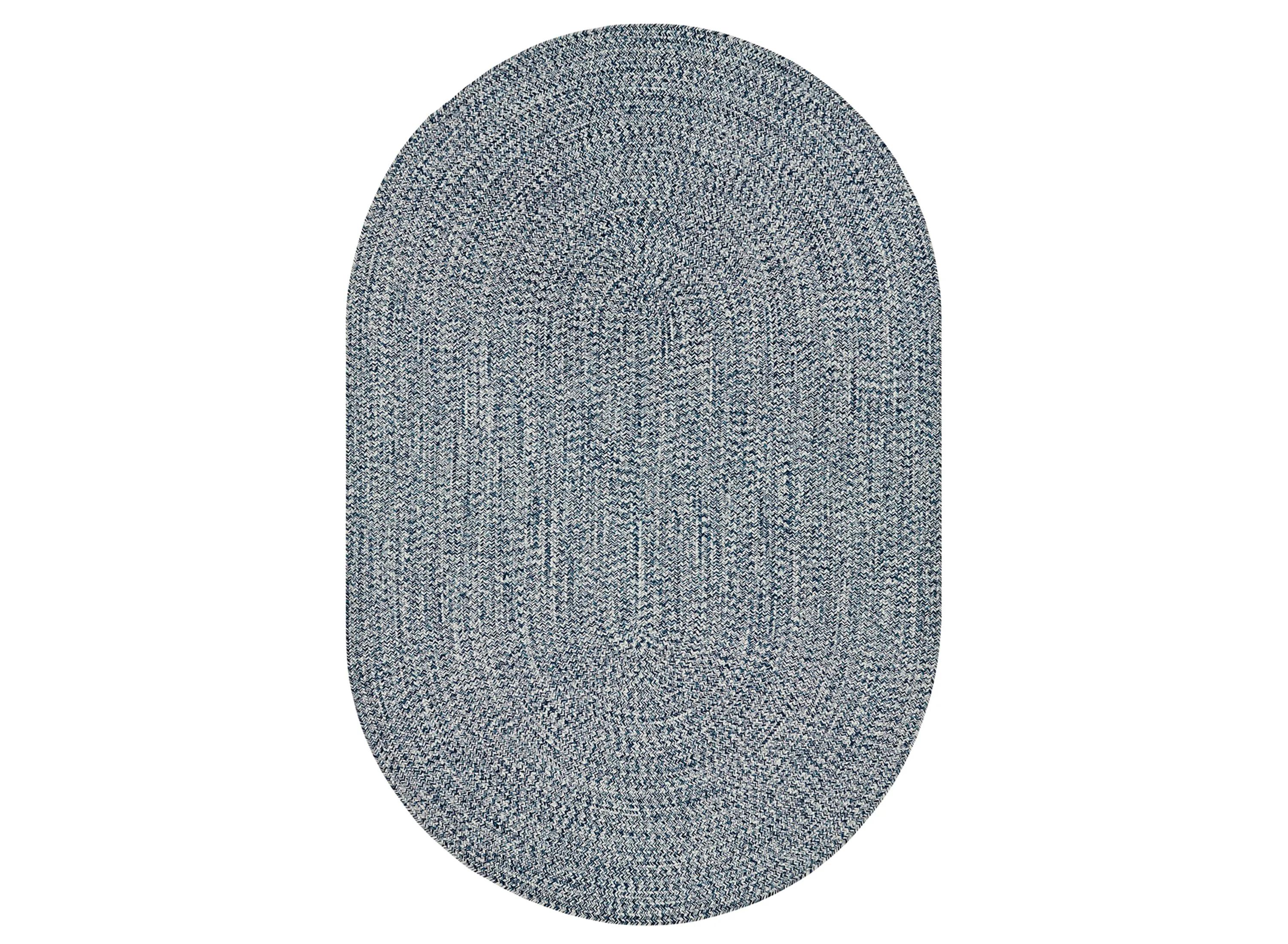 CPK2304-69OV 6 x 9 ft. Chesapeake Bay Machine Woven Oval Rug - Multi Color