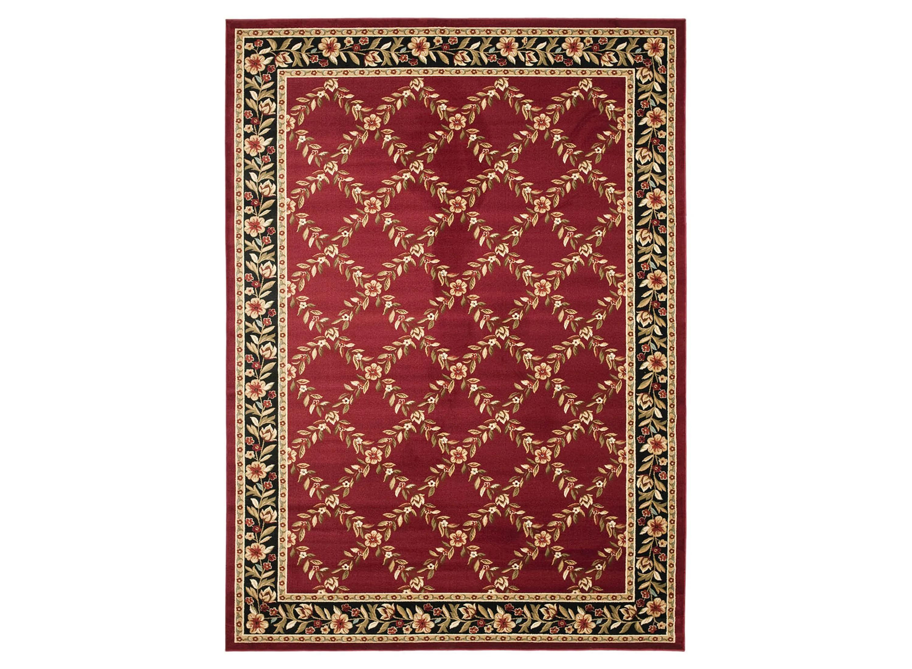 Lyndhurst Open Floral Power Loomed 6'7"x9"6" Ru