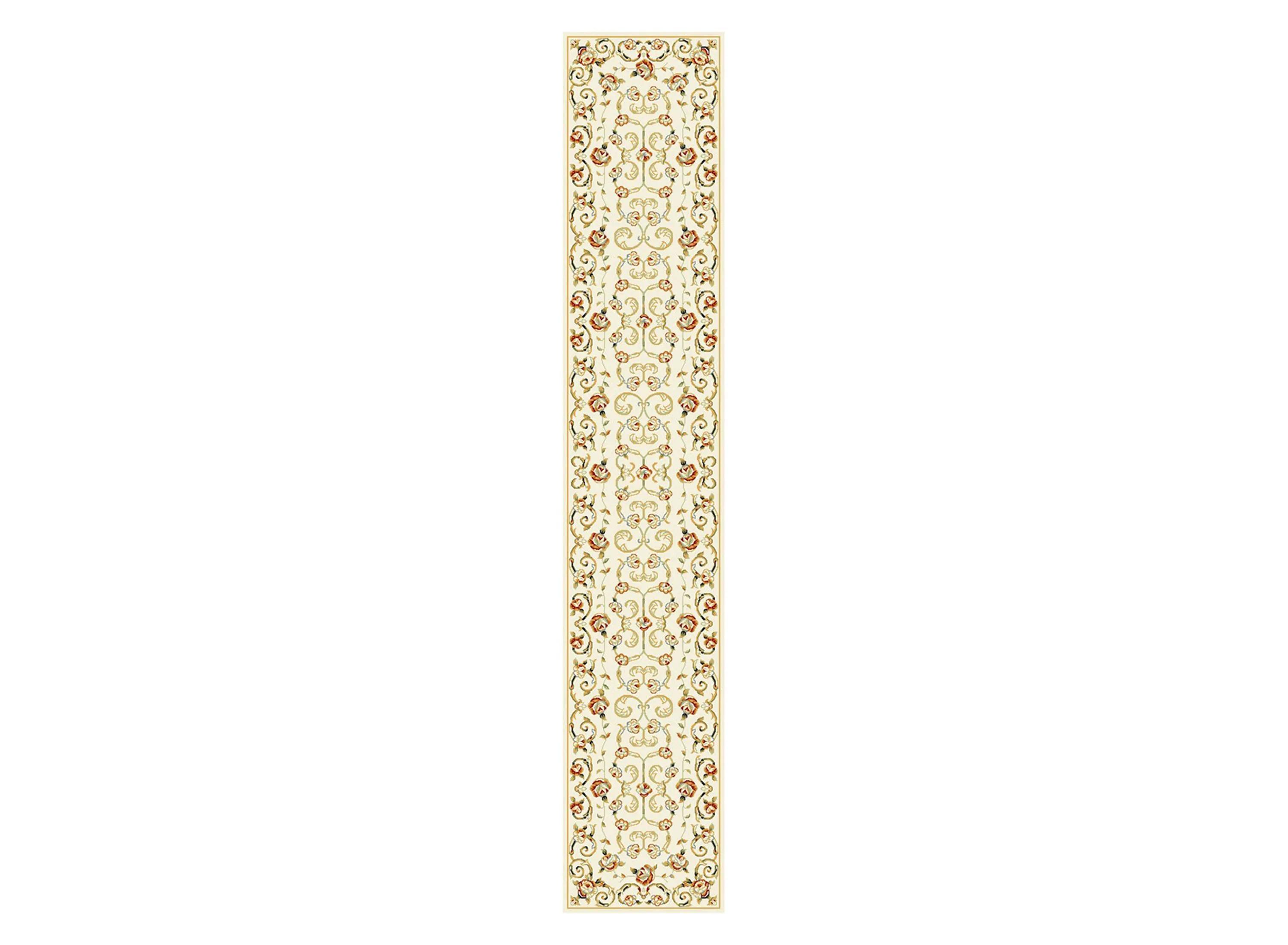 Lyndhurst 2'3" x 12' Garden Floral Power Loomed Runner