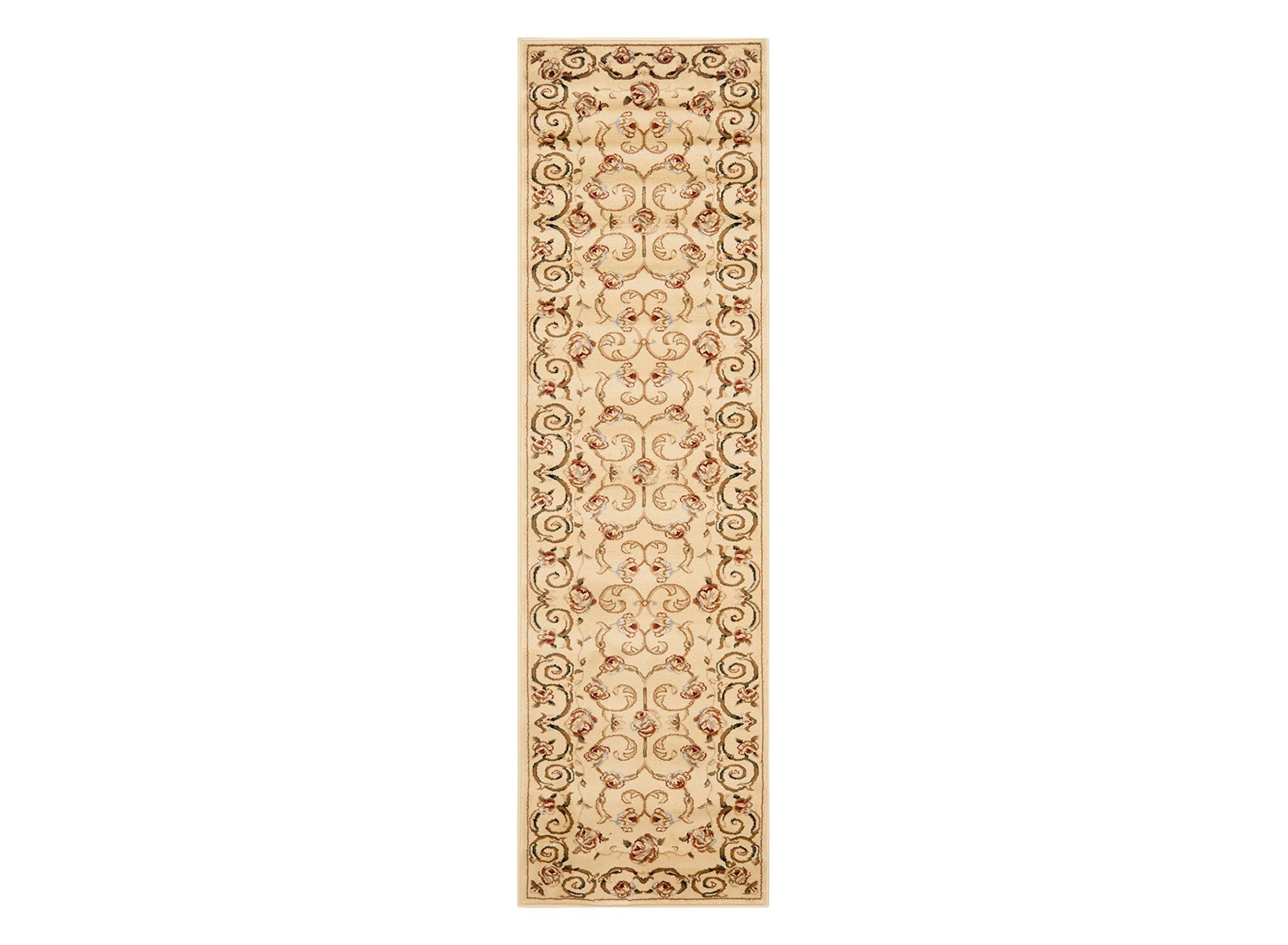 Lyndhurst 2'3" x 8' Garden Floral Power LoomedR unner