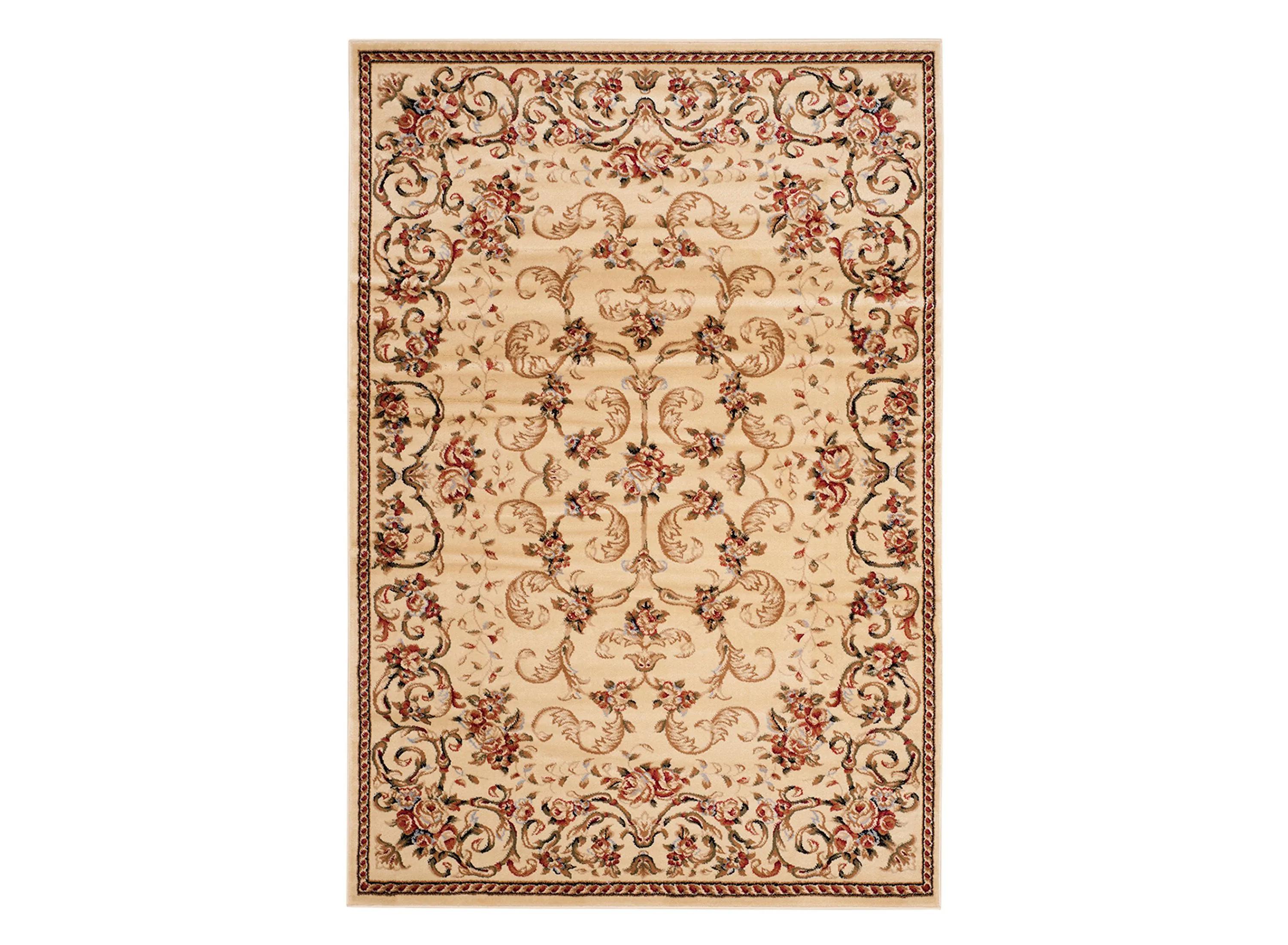 Lyndhurst 5'3" x 7'6" Garden Floral Power Loomed Rug