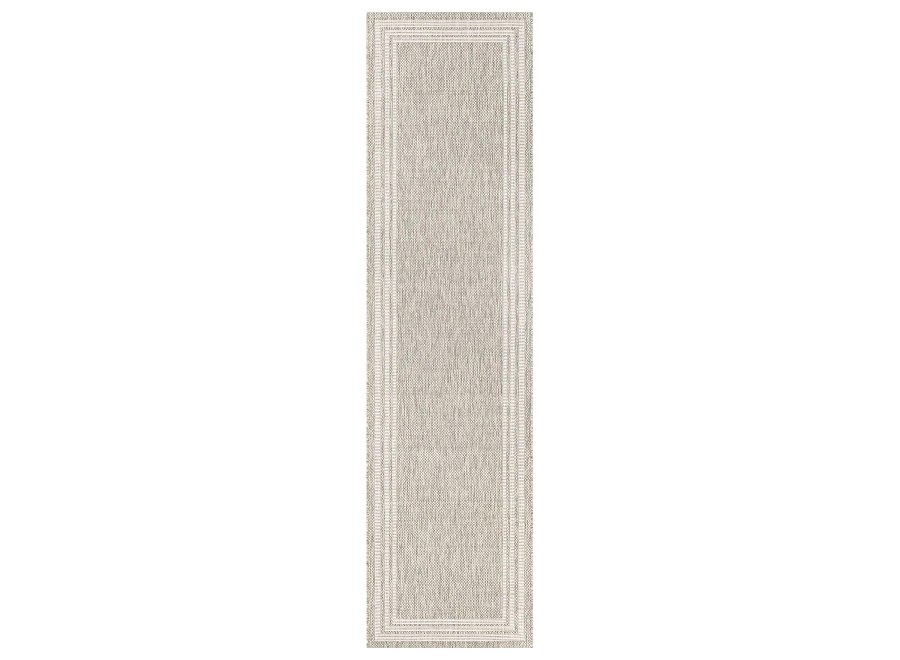 178336520 Eagean Bordered Indoor/Outdoor Runner Rug sku 178336520