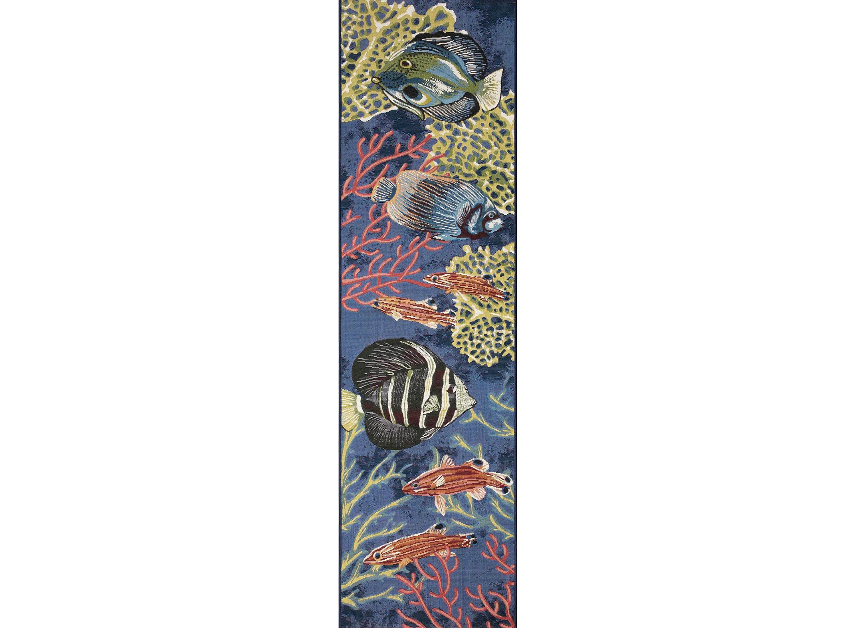 Marina Fish Indoor/Outdoor Area Rug